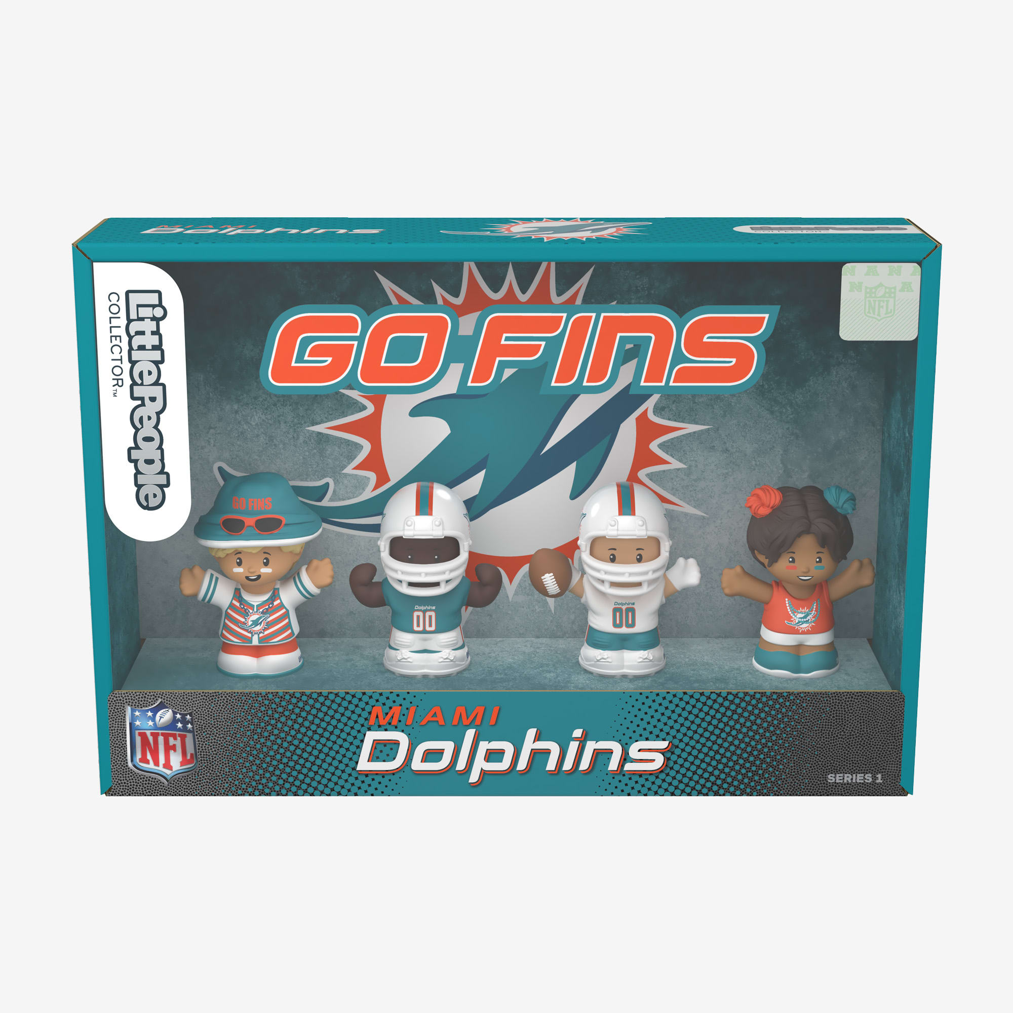 Little People Collector x NFL Miami Dolphins Set - Image 9