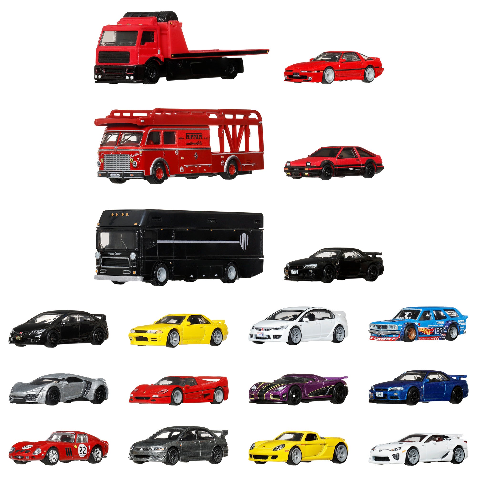 Hot Wheels Car Culture & Team Transport Factory Set 1 of 4 - Image 4