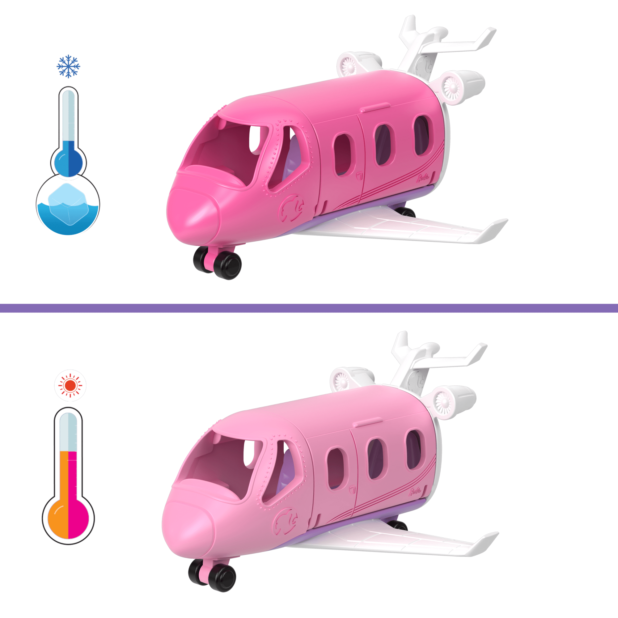 Barbie Mini BarbieLand Veículo para Boneca Avião dos Sonhos - Image 3