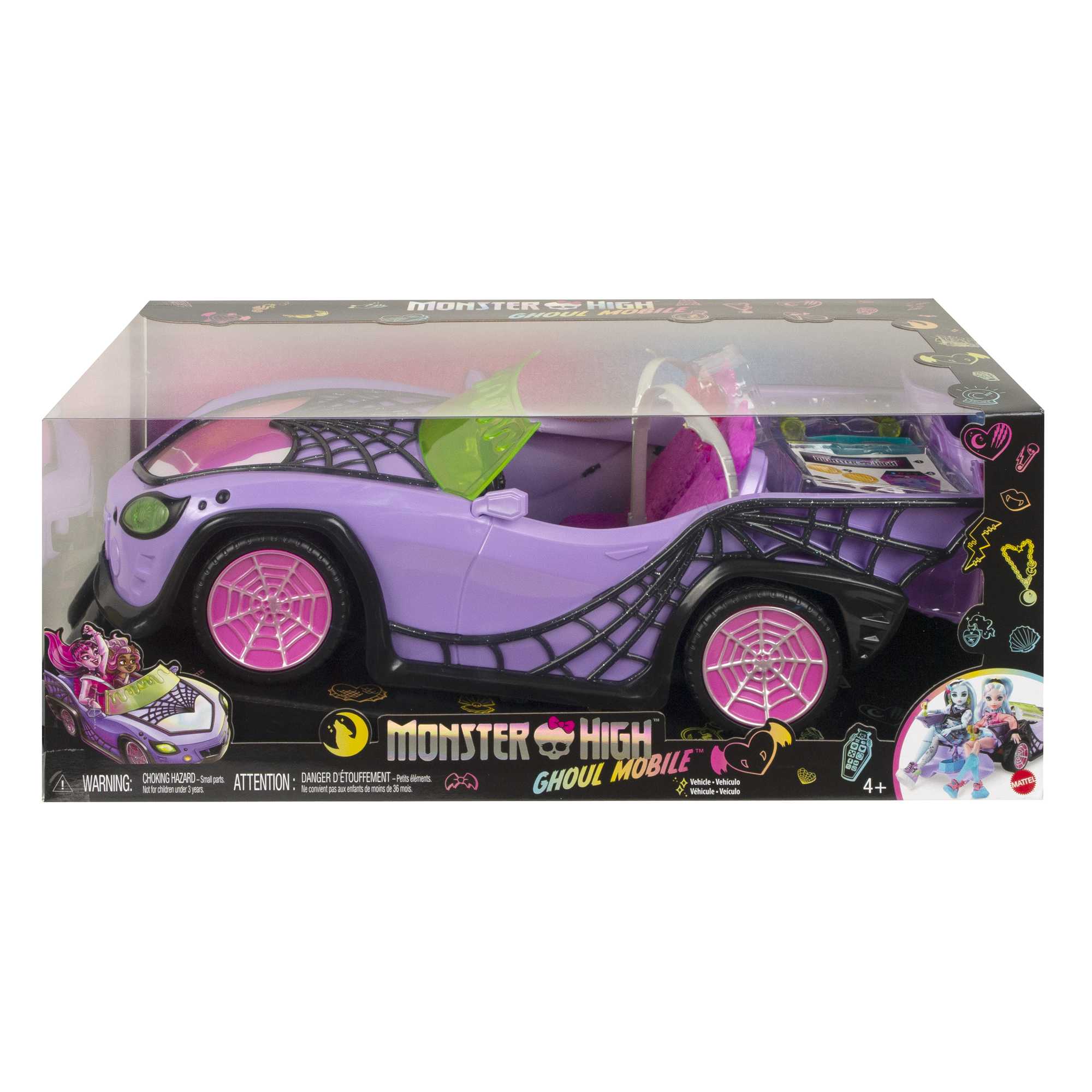 Monster High-Goule Mobile-Voiture Avec Animal et Accessoires - Image 6