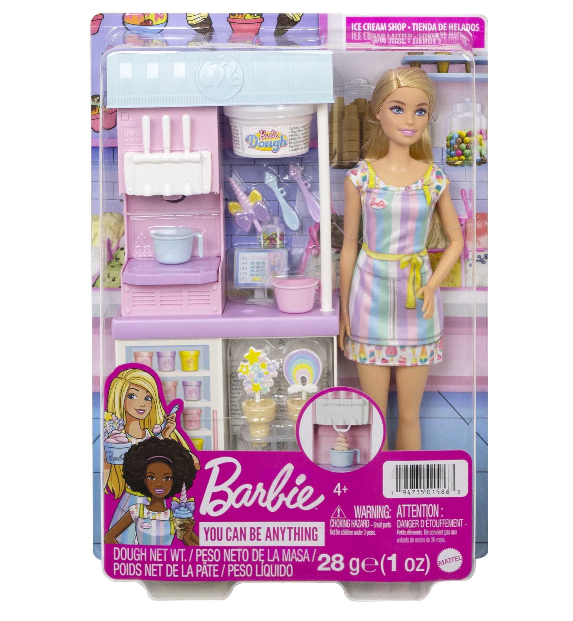 Barbie Ice Cream Shop Playset - Image 6