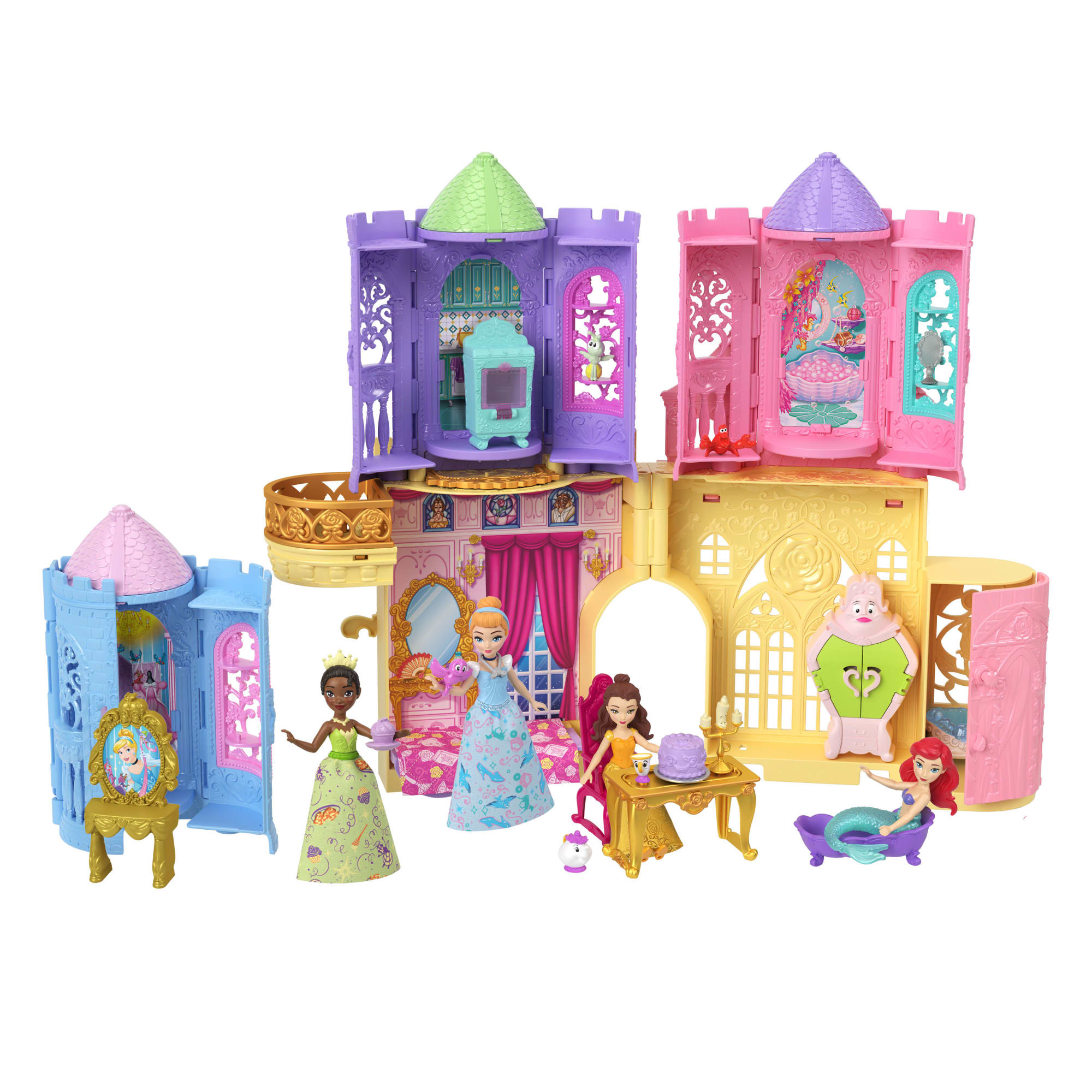 Princesses Disney Tourelle Surprise Petite Poupée. 5 Surprises - Image 3