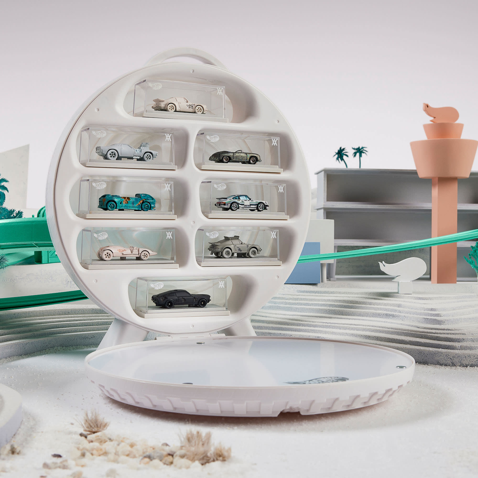 Hot Wheels x Daniel Arsham Complete Car and Rally Case Set - Image 2