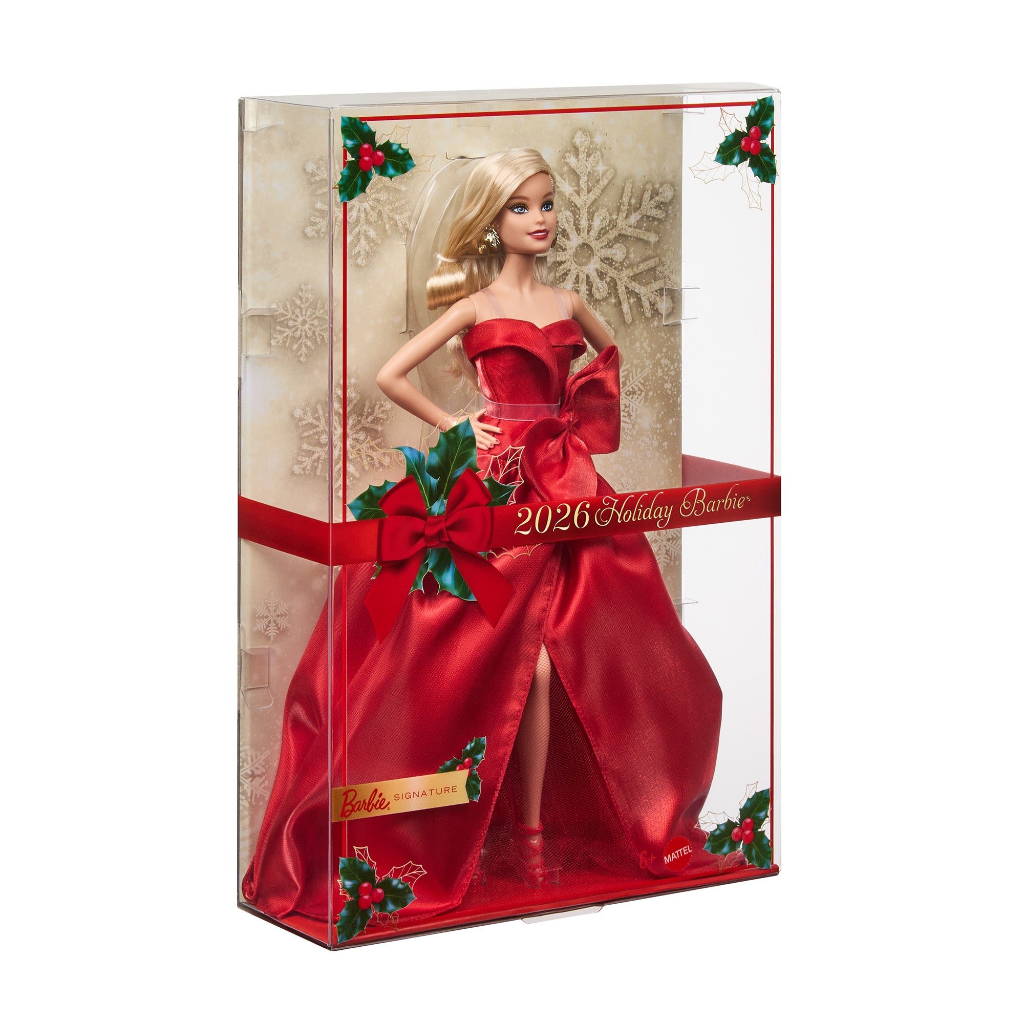 Barbie Signature 2026 Holiday Barbie Doll with Blonde Hair - Image 7