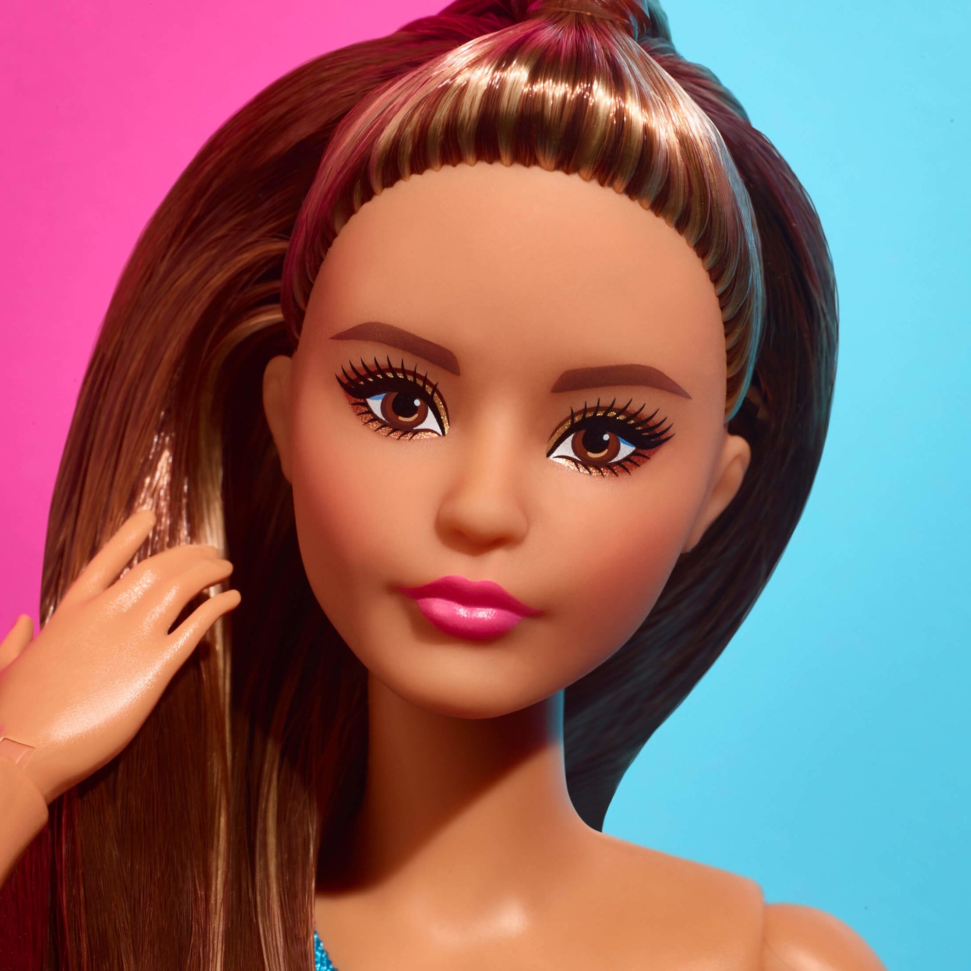 Barbie Looks Doll (Petite. Long Brunette Hair) - Image 12
