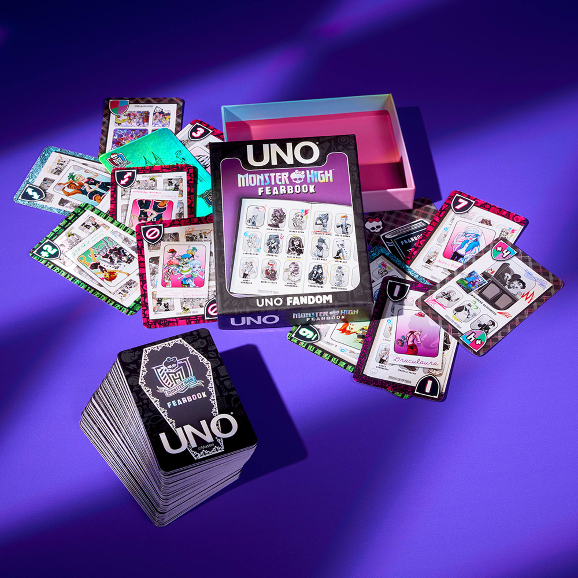 UNO Fandom Monster High Fearbook Deck - Image 3