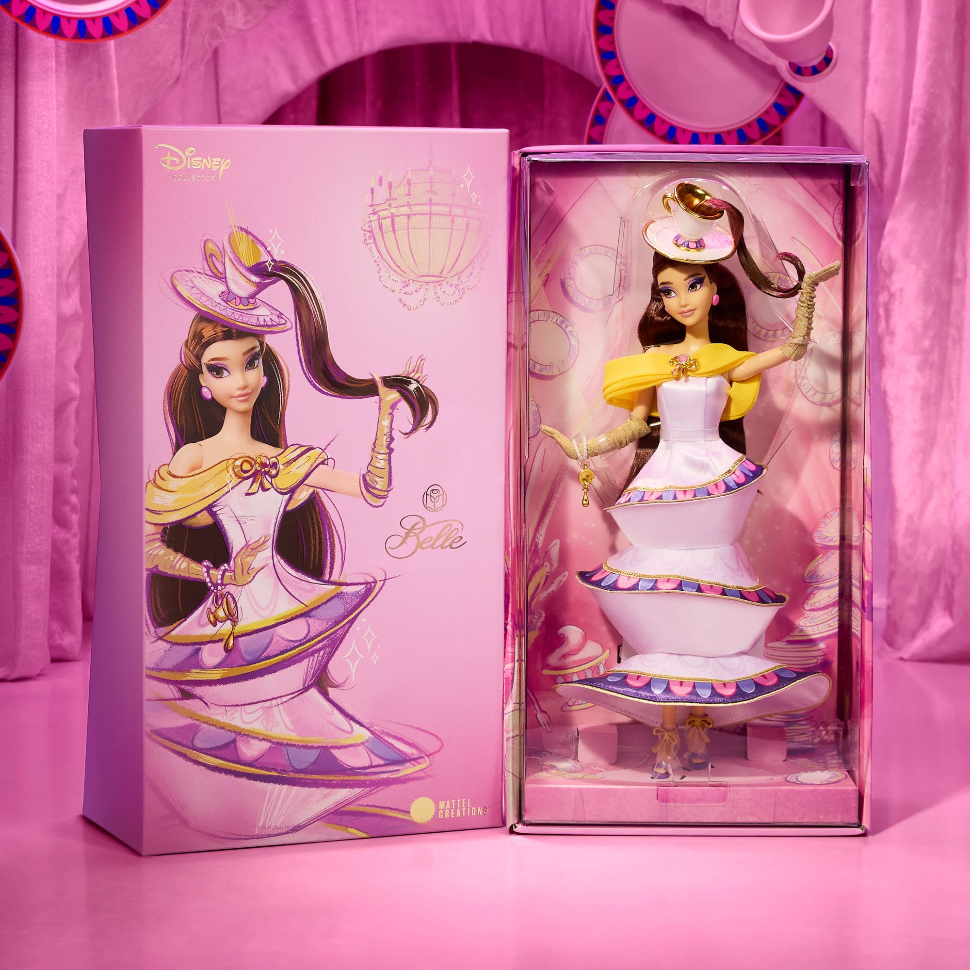 Disney Once Upon a Whimsy Collection Belle Doll - Image 8