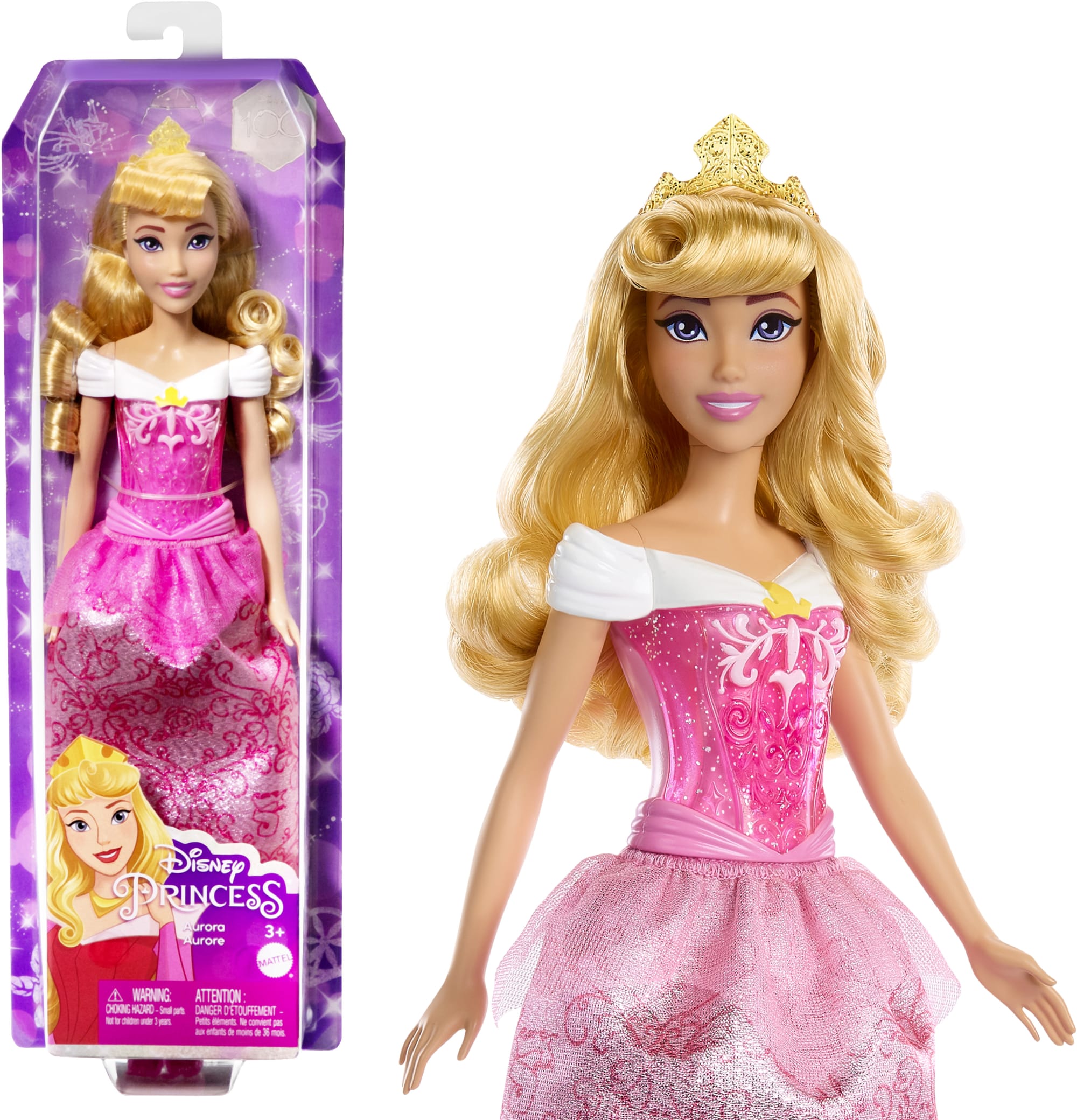 Disney-Princesses Disney-Aurore-Poupée. Habillage et Accessoires