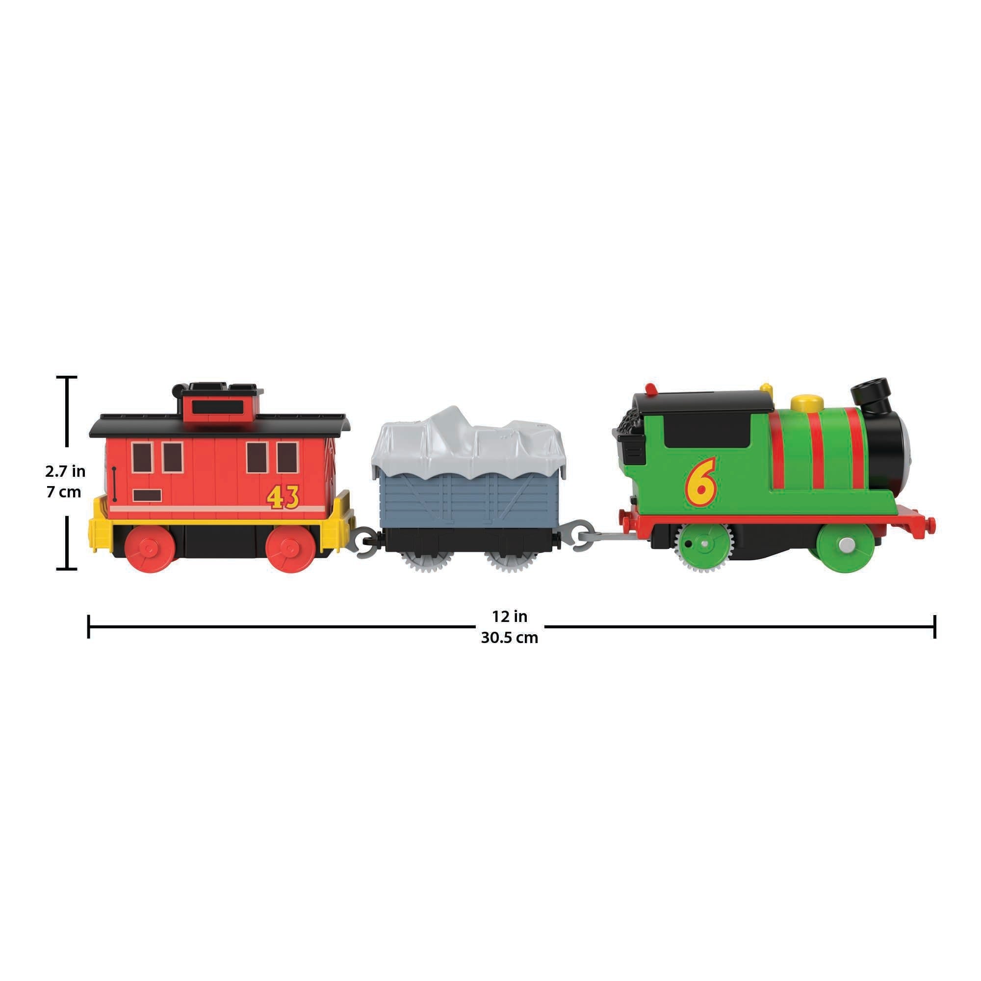 Thomas & Friends Percy & Brake Car Bruno Motorized Vehicle Set - Image 2