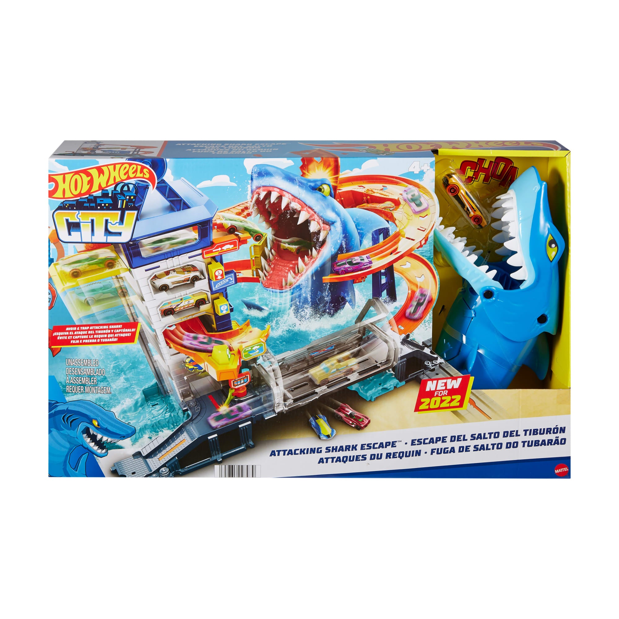 Hot Wheels Attacking Shark Escape Playset - Image 6