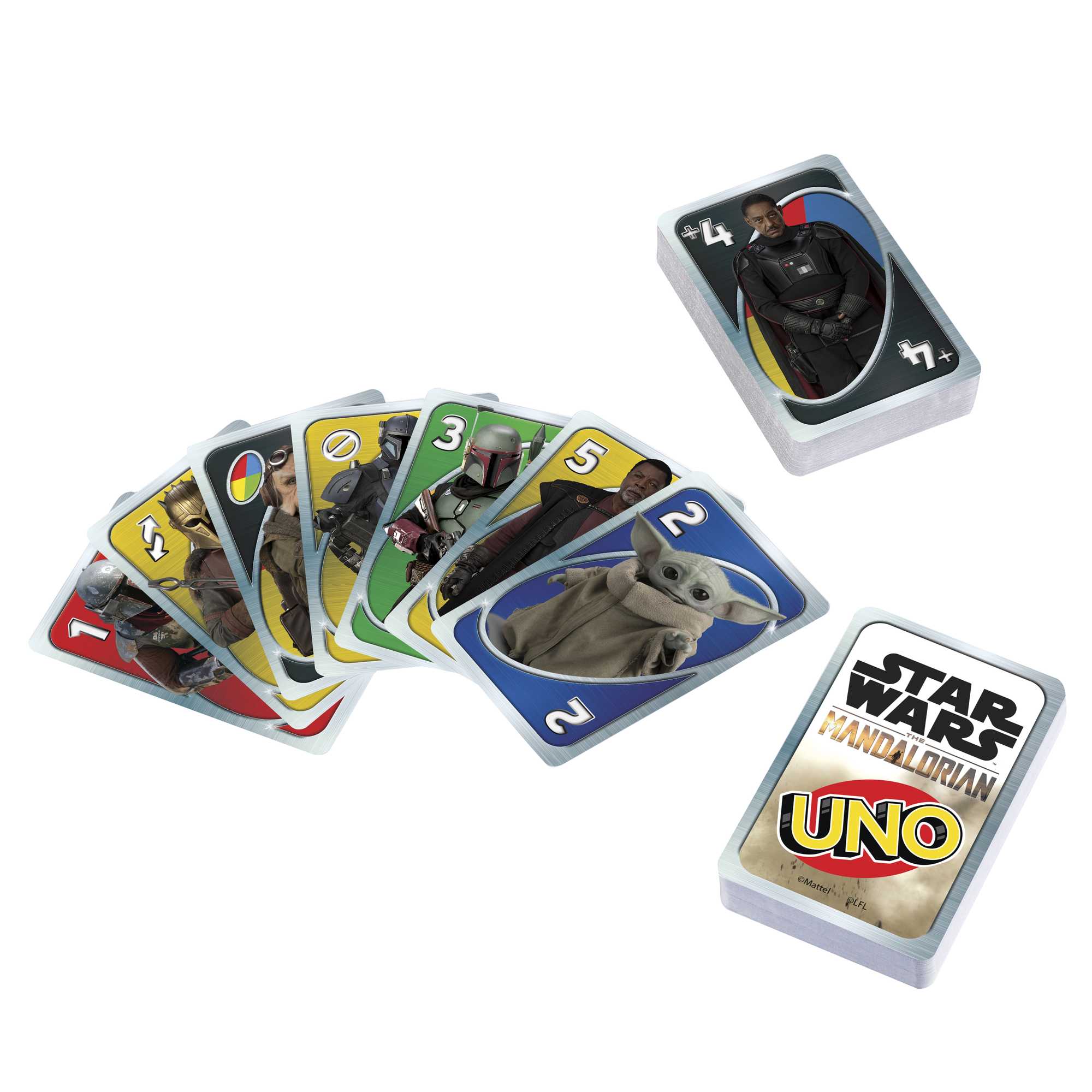 UNO Star Wars The Mandalorian Themed Deck in Storage Tin - Image 4
