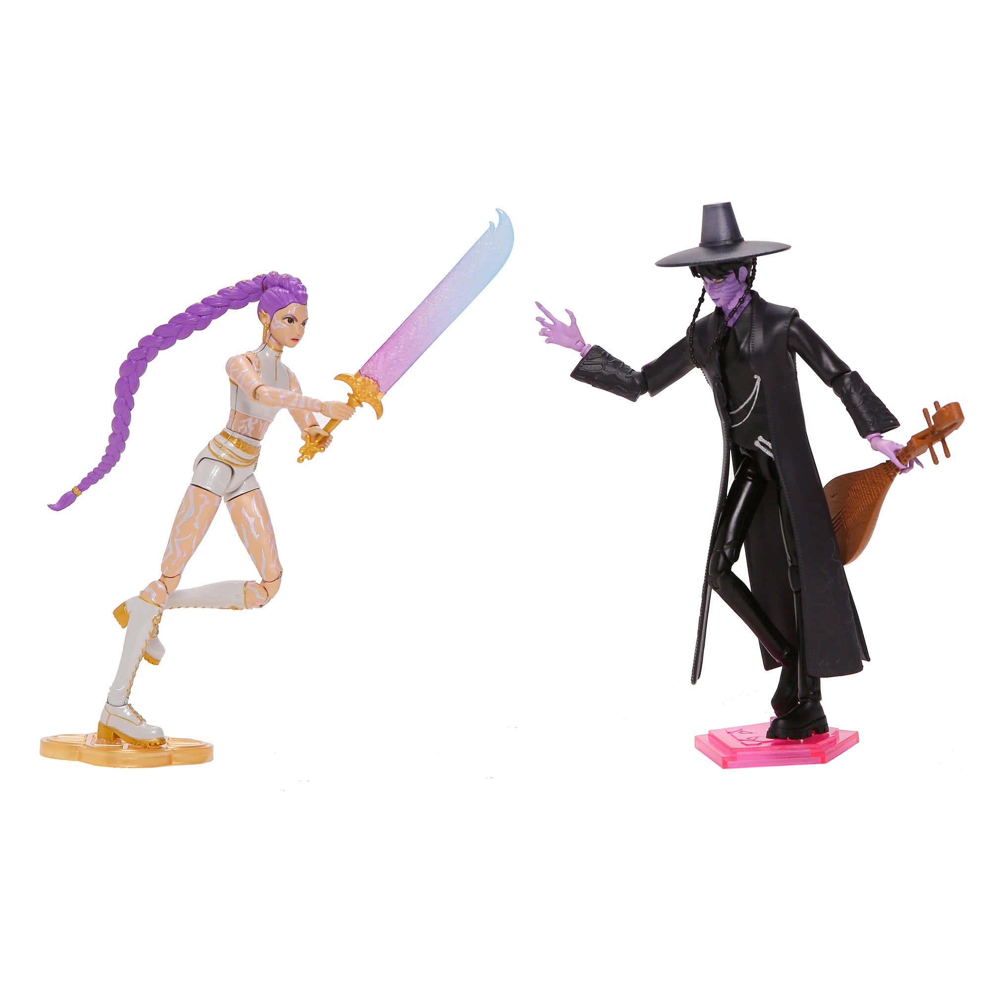 KPop Demon Hunters Rumi and Jinu Action Figure 2-Pack - Image 2