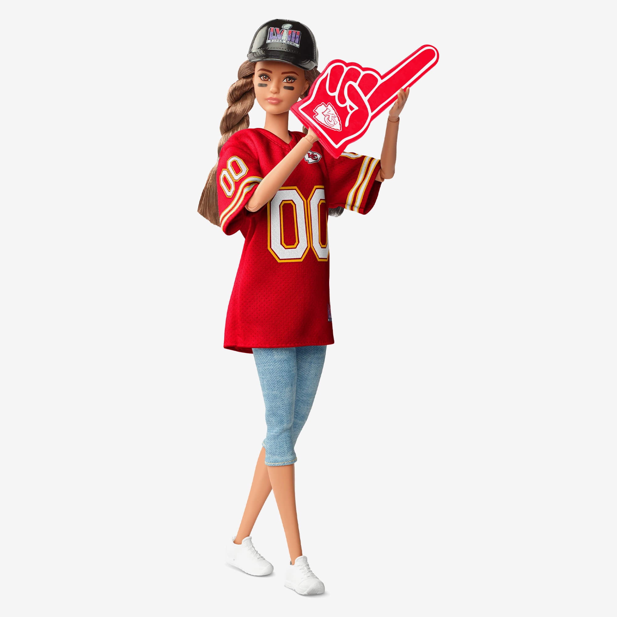 Barbie NFL Super Bowl LVIII Champion Doll Kansas City Chiefs - Image 3