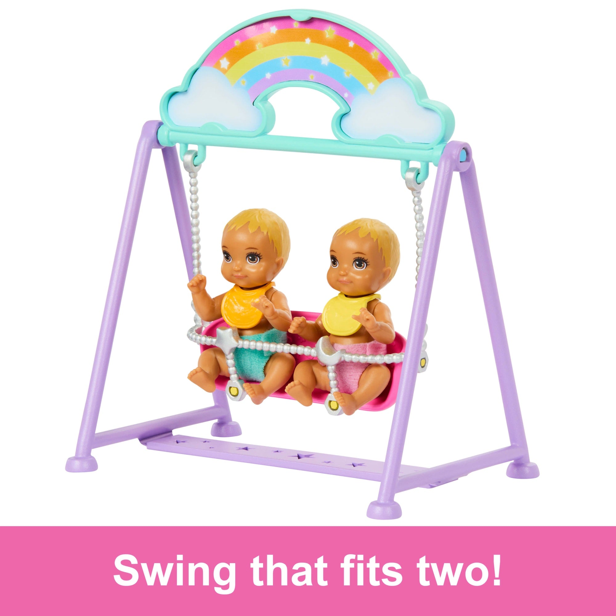 Barbie Skipper Babysitter Doll With Twin Nursery Playset & Accessories - Image 3