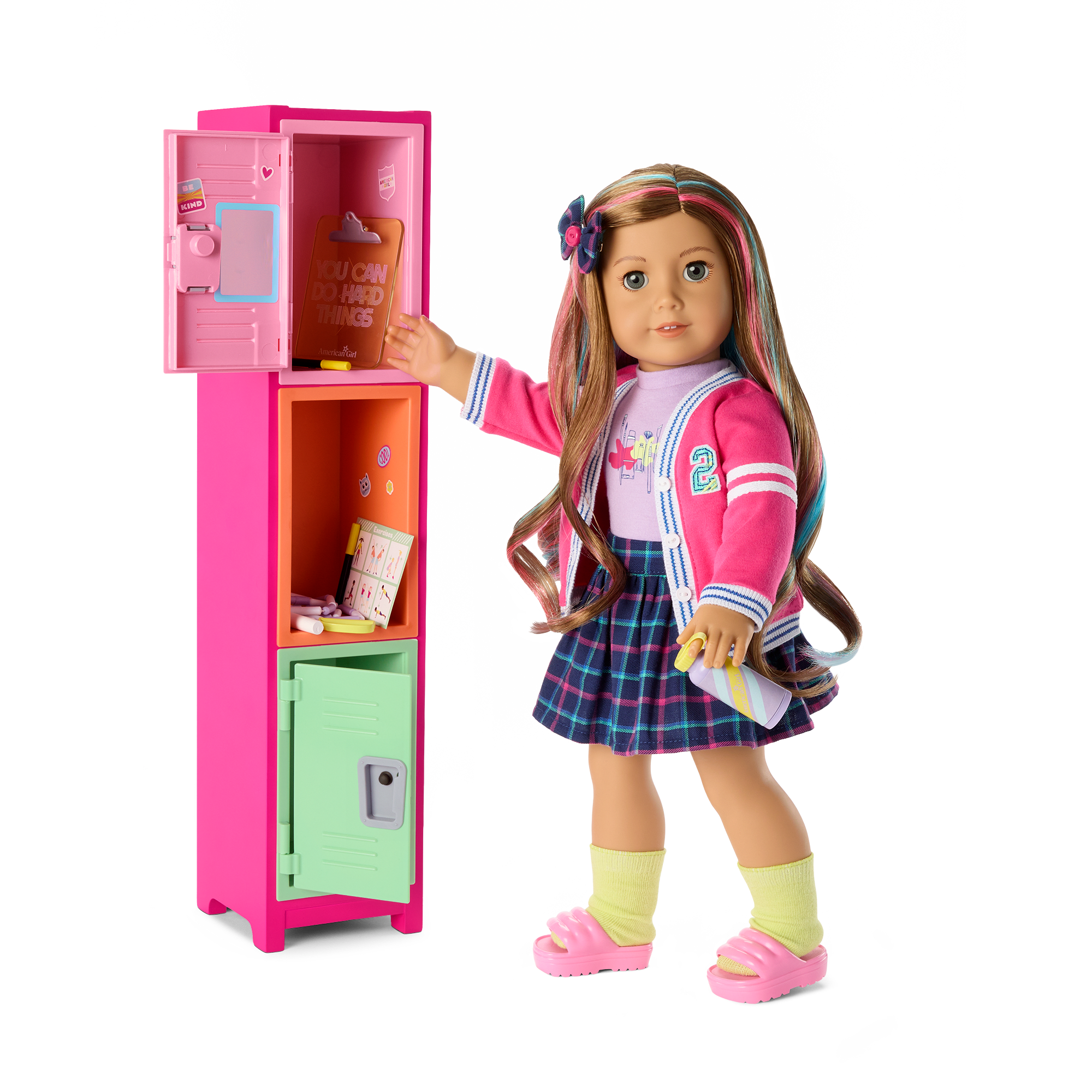 Colorful Cubbies Locker Set for 18-inch Dolls - Image 6