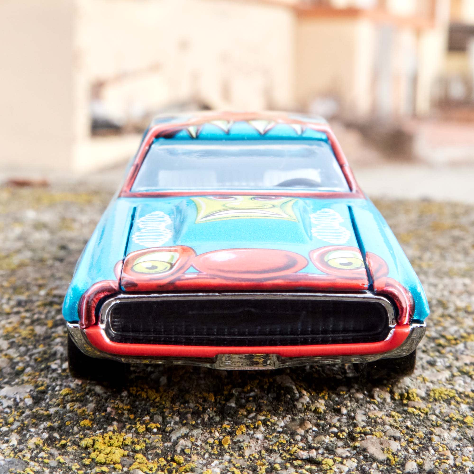 Hot Wheels x Kenny Scharf Signed Custom T-Bird - Image 12
