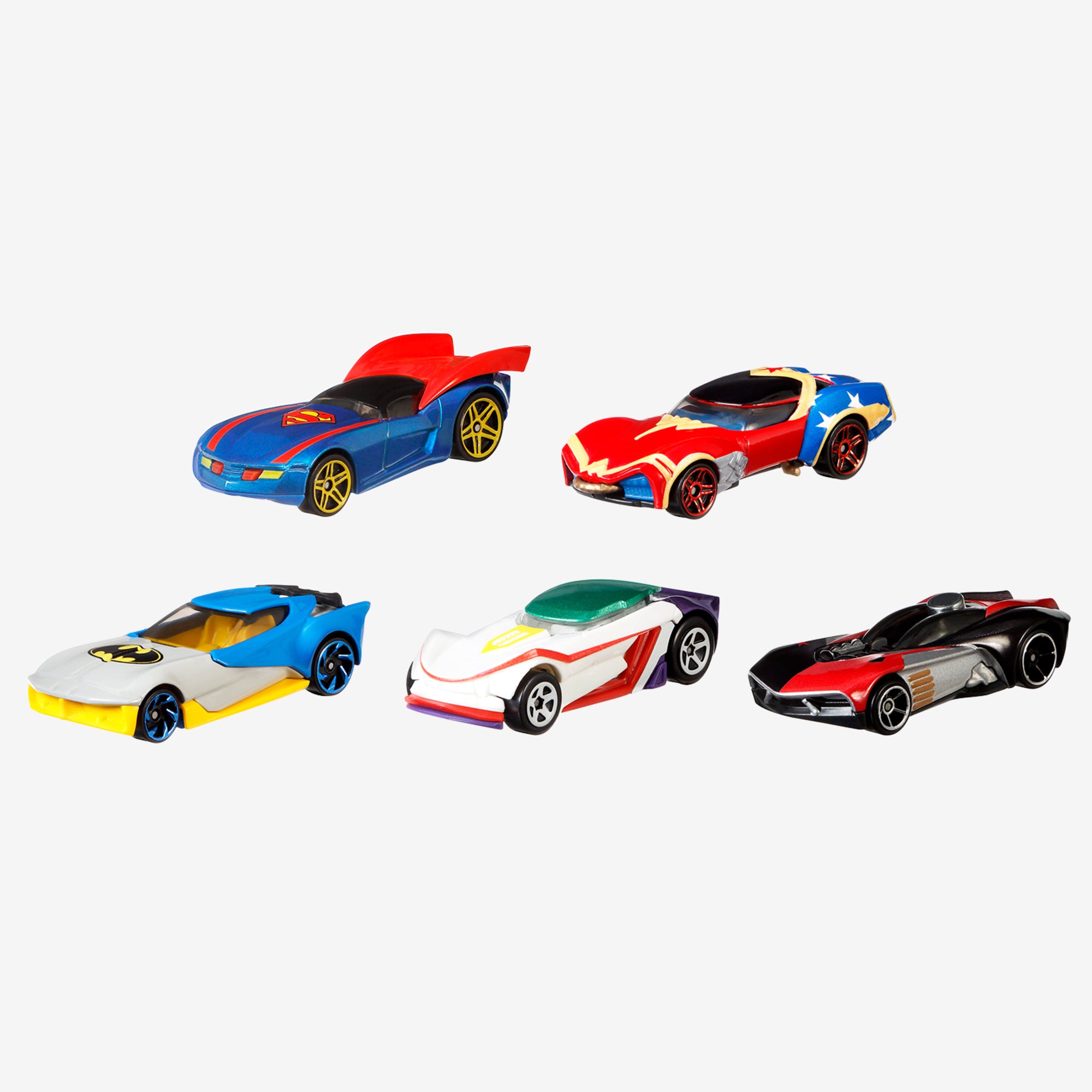 Hot Wheels DC Character Car 5-Pack - Image 2