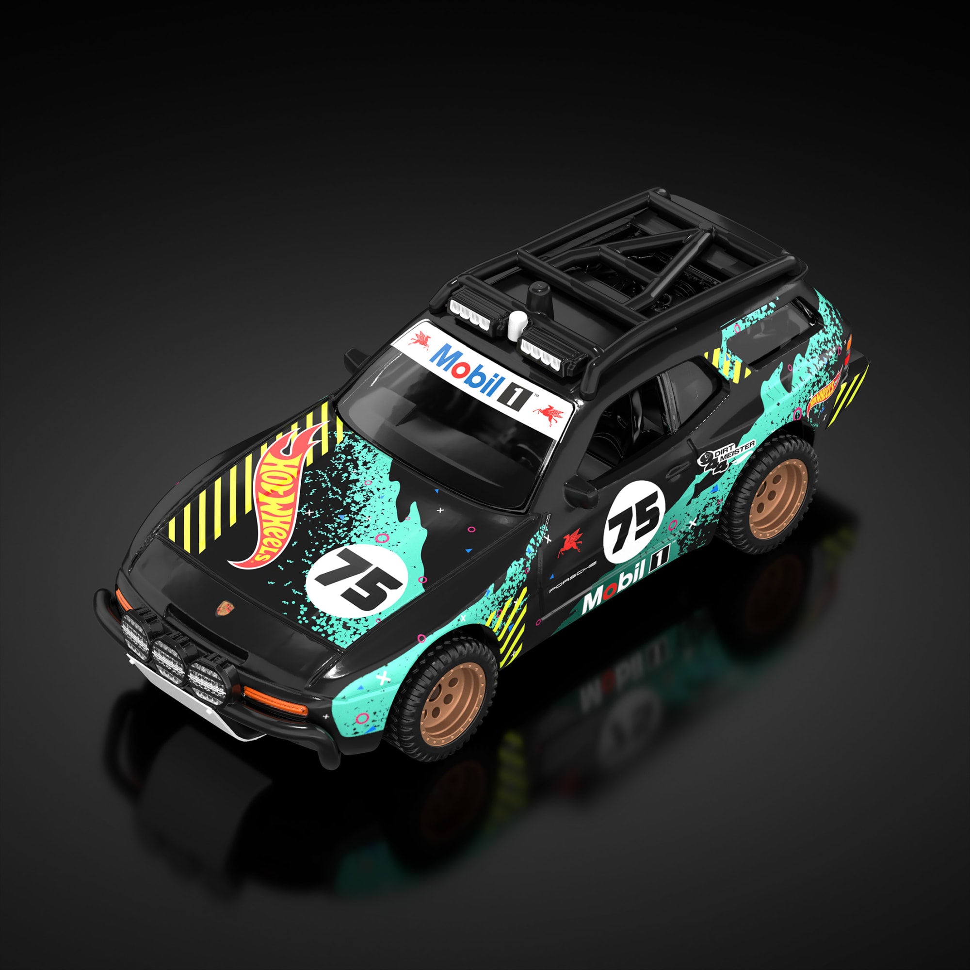 Hot Wheels Mobil 1 Porsche Dirtmeister 944 - Image 11