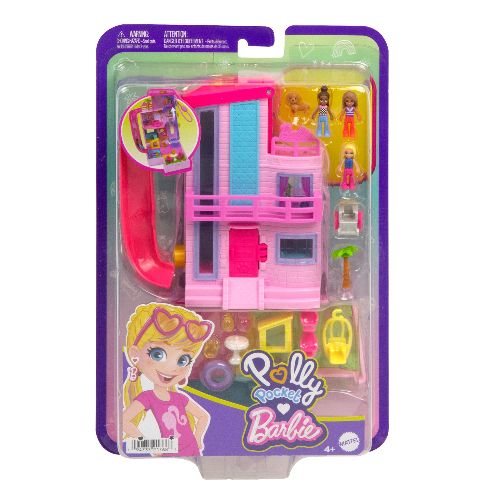 Polly Pocket Barbie Dreamhouse Compact - Image 2