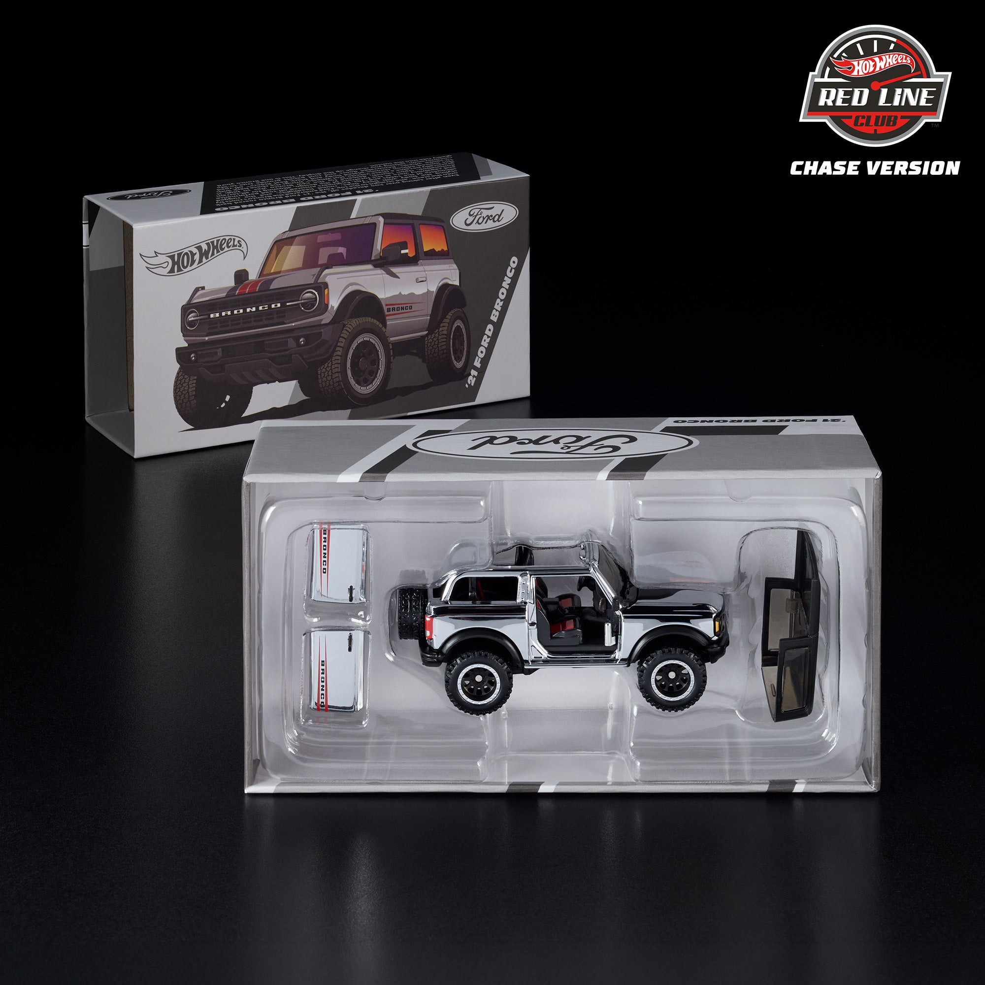 Hot Wheels RLC Exclusive '21 Ford Bronco With CHASE Version - Image 18