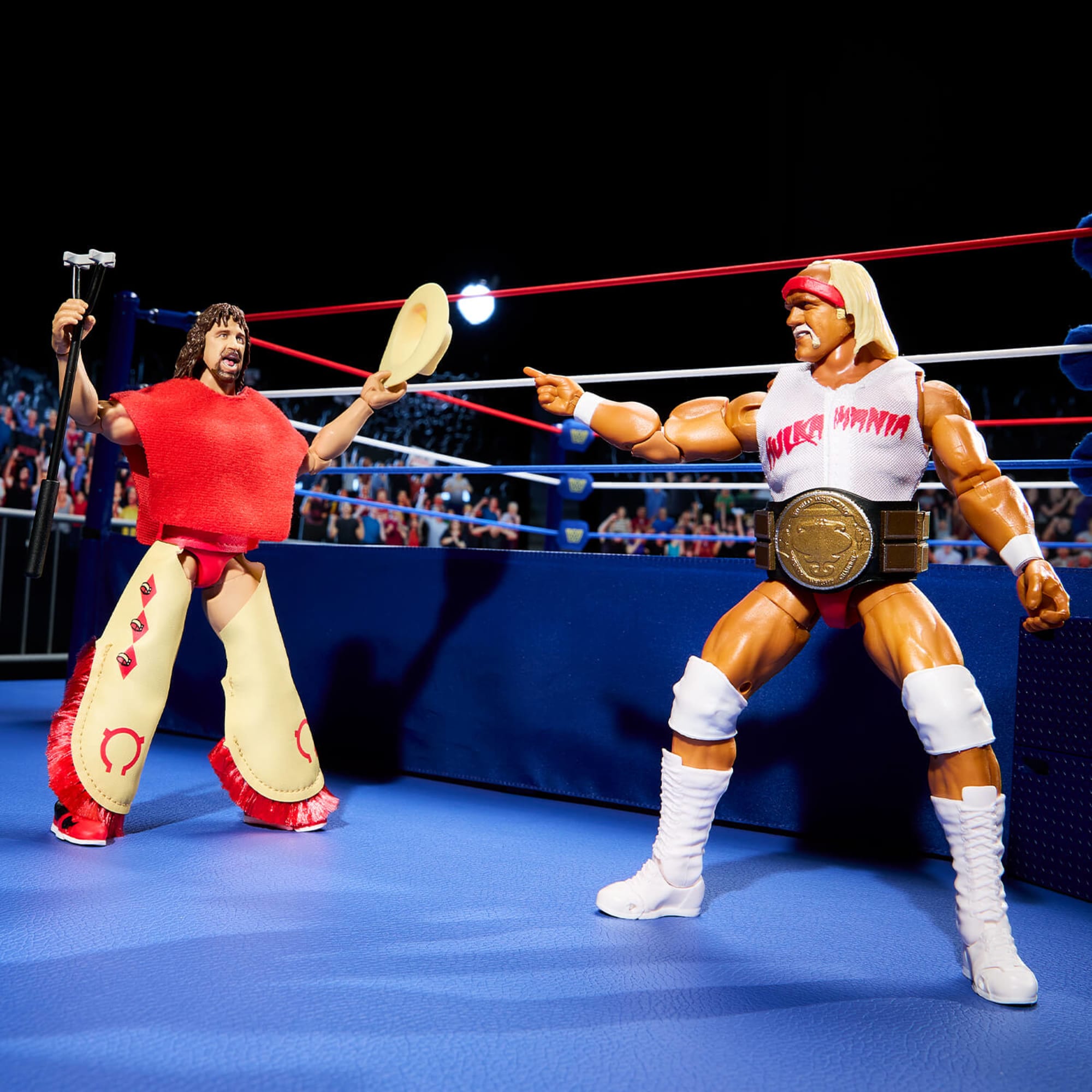 WWE Coliseum Collection Hulk Hogan & Terry Funk Ultimate Edition Figures - Image 9