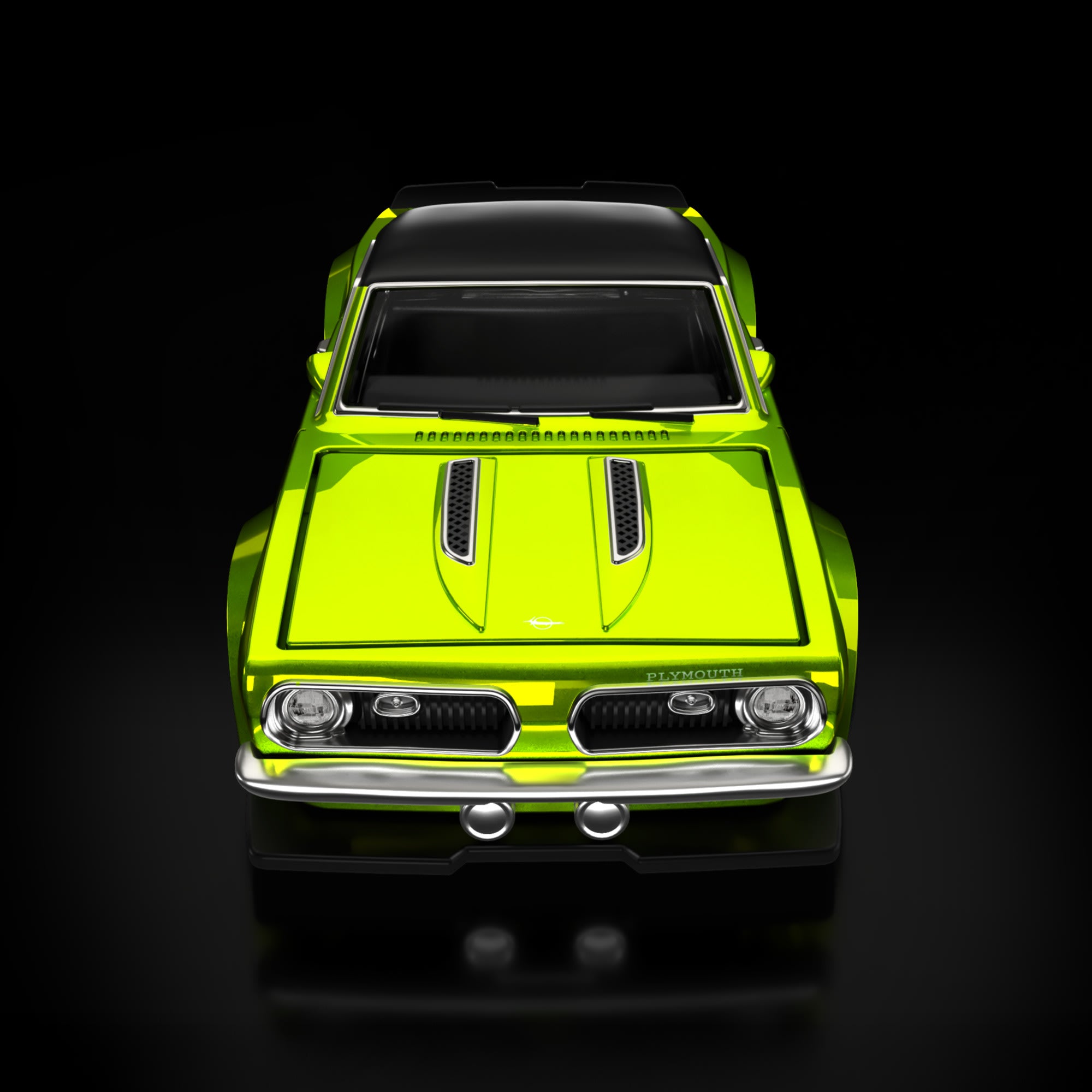 Hot Wheels RLC Exclusive sELECTIONs 1968 Custom Plymouth Barracuda - Image 3