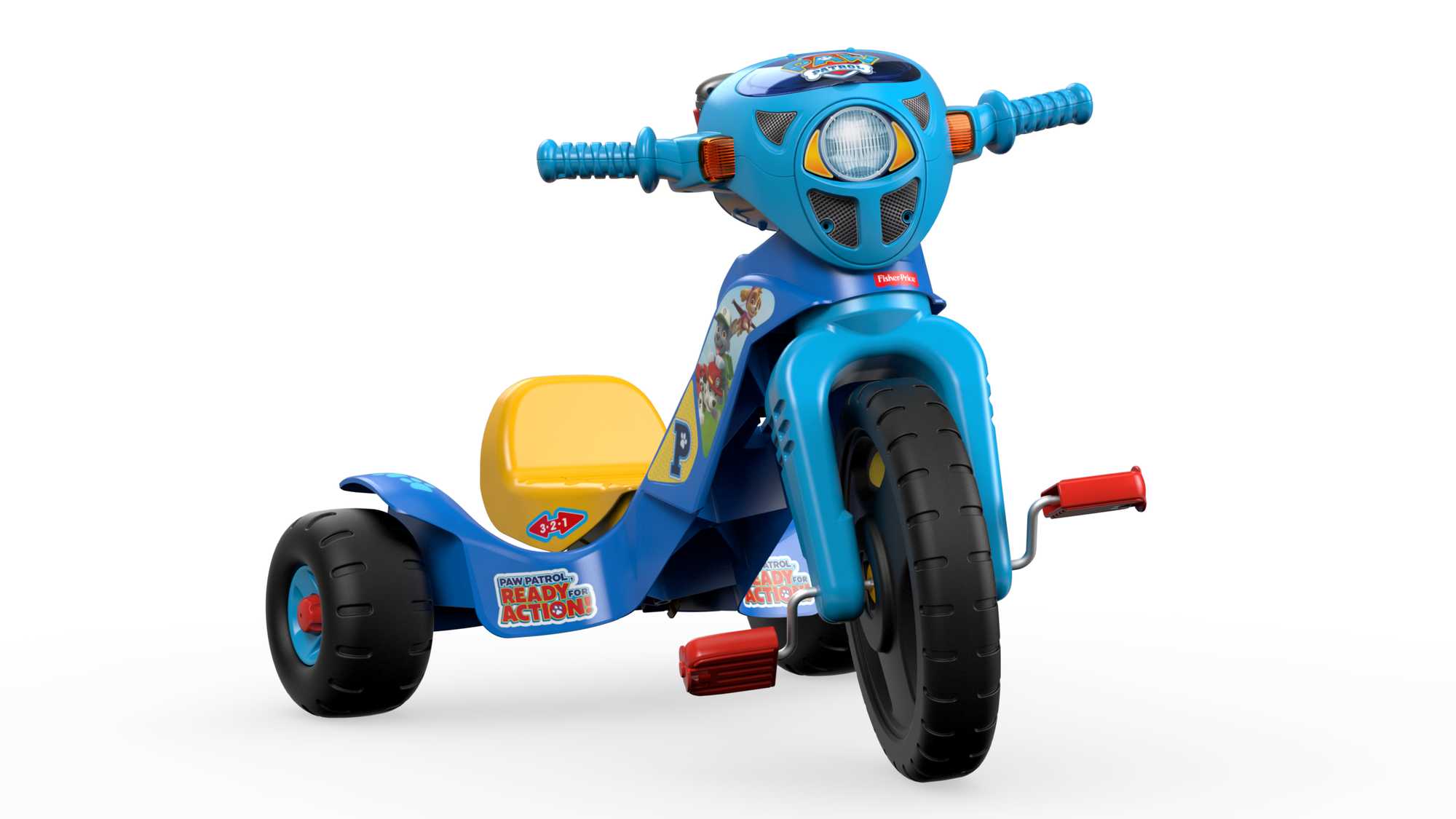 Fisher-Price Nickelodeon Paw Patrol Lights & Sounds Trike - Image 5