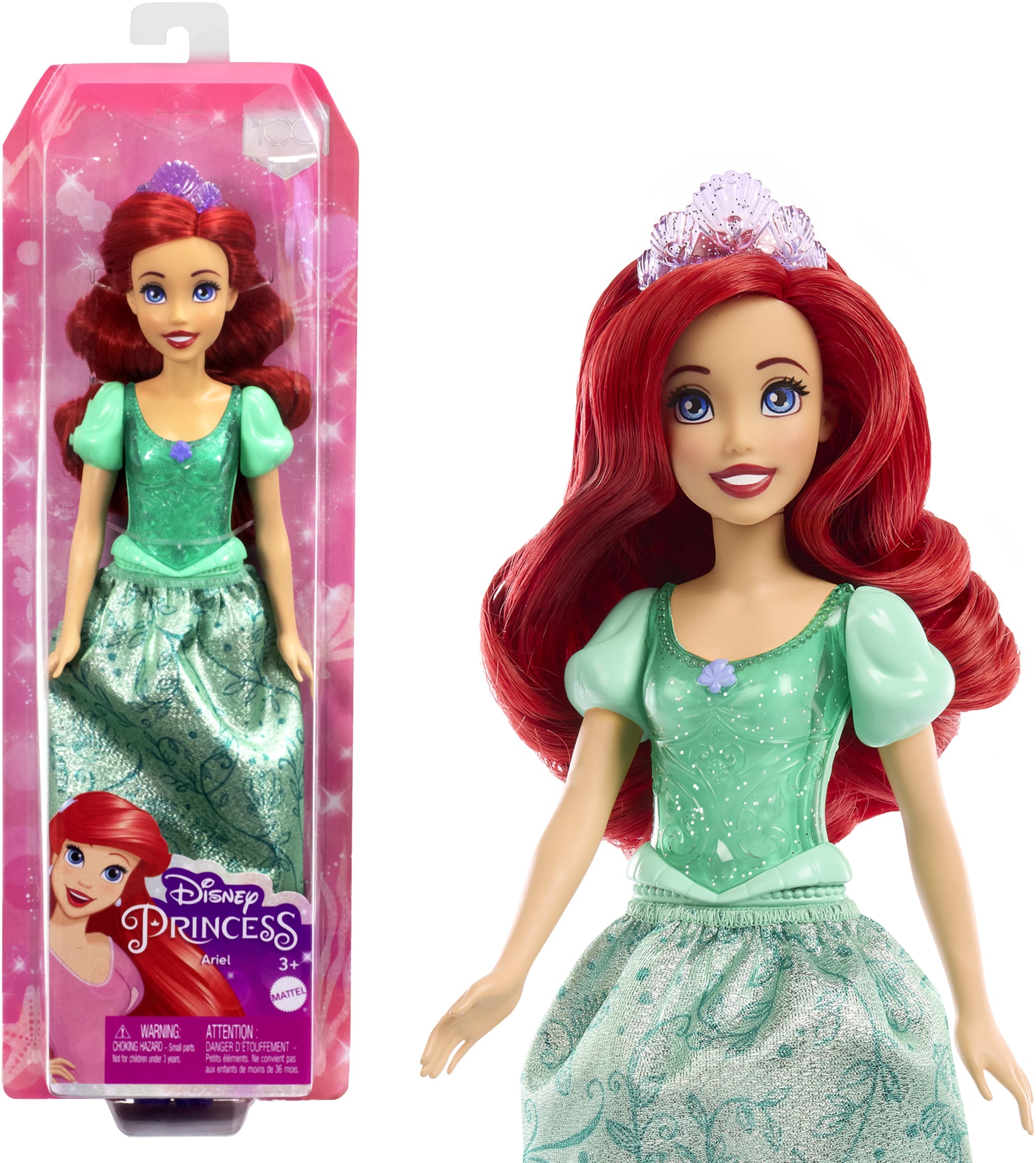 Disney-Princesses Disney-Ariel-Poupée. Habillage et Accessoires