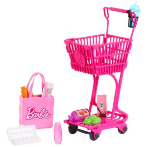 Barbie World  Coffret  Épicerie Amusante. 11Accessoires Pour Poupée