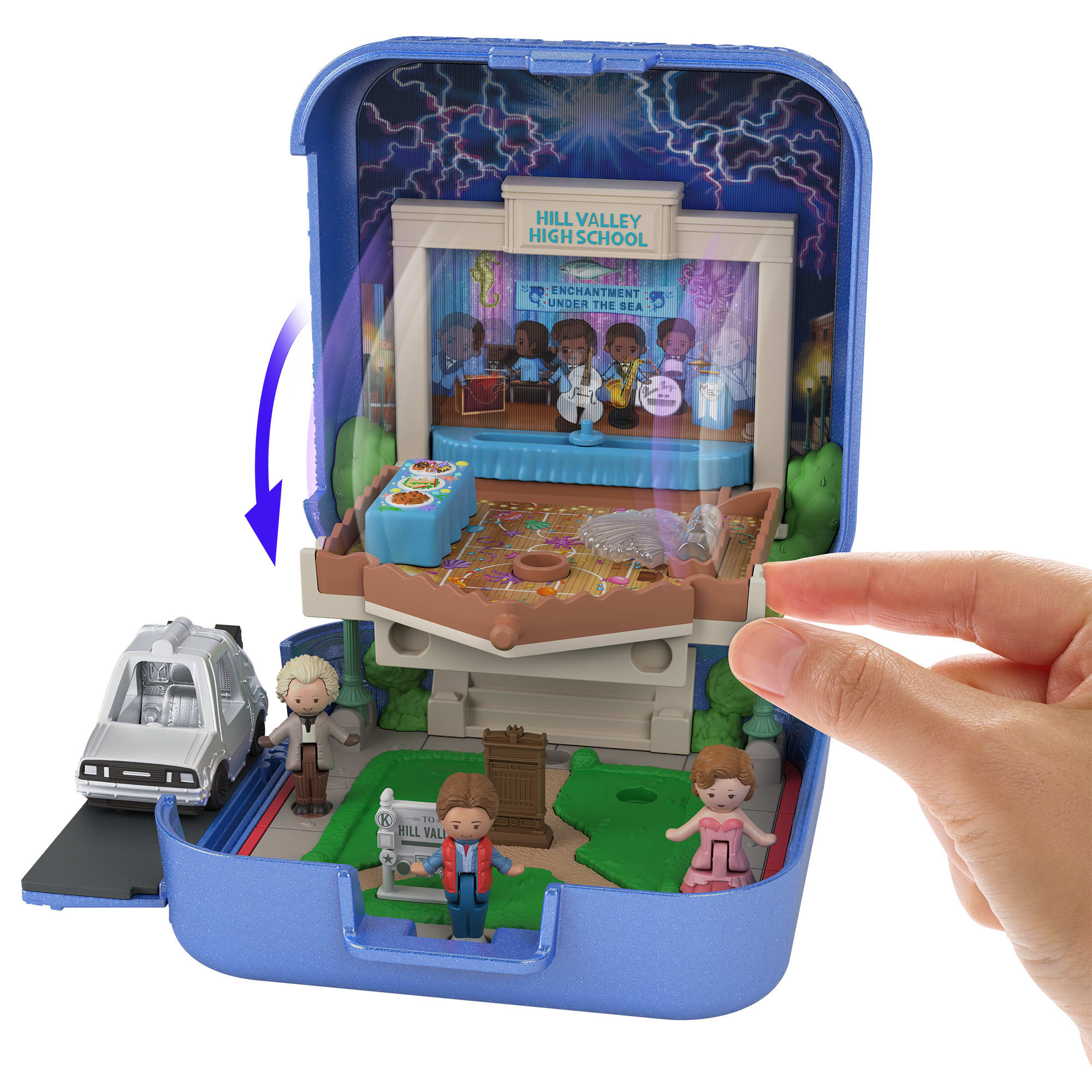 Polly Pocket Back to the Future Compact - Image 8