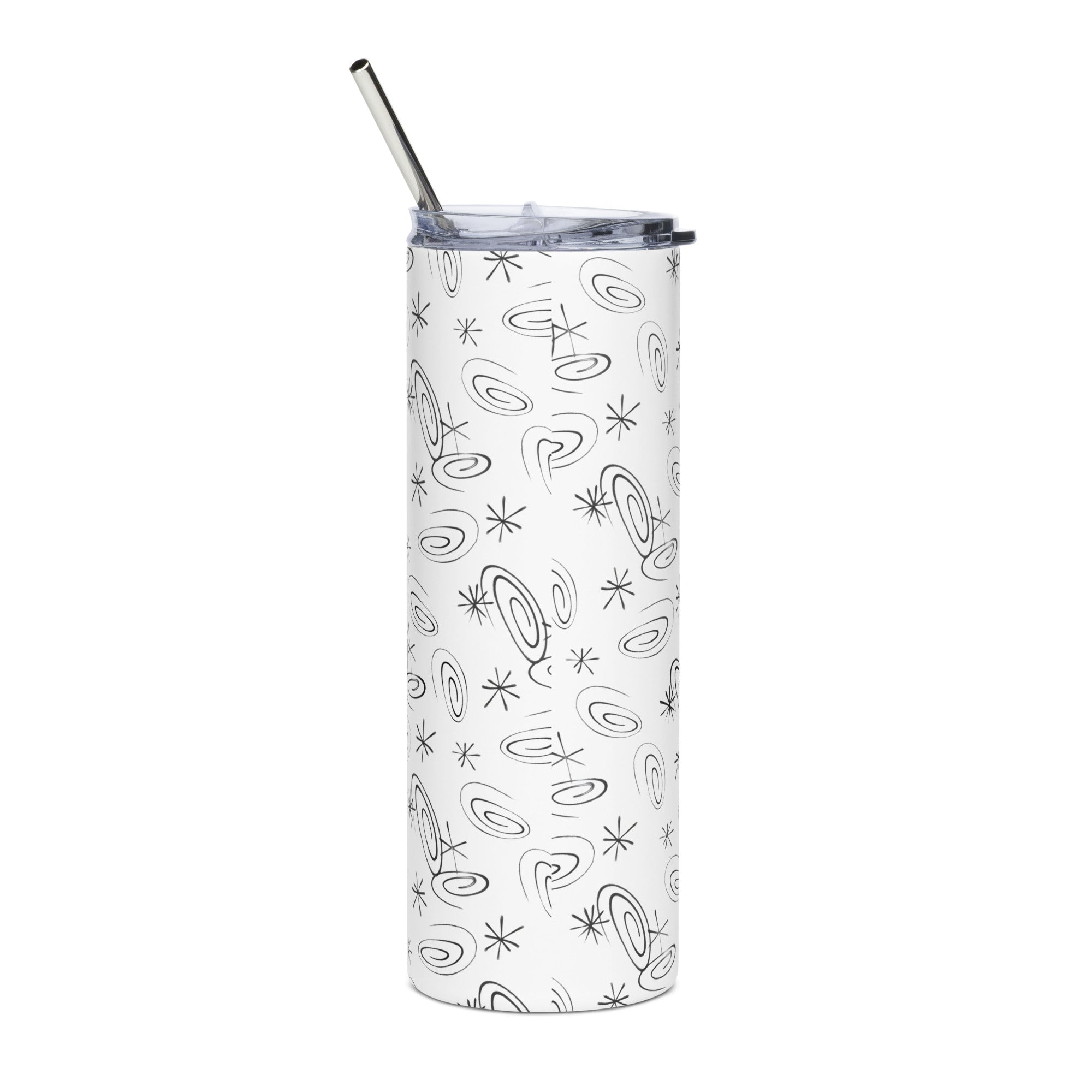Hot Wheels x Kenny Scharf White Tumbler - Image 5