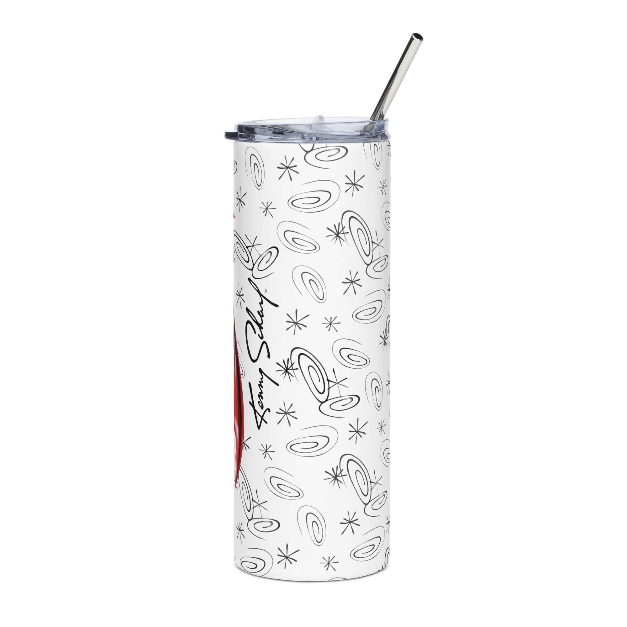 Hot Wheels x Kenny Scharf White Tumbler - Image 6