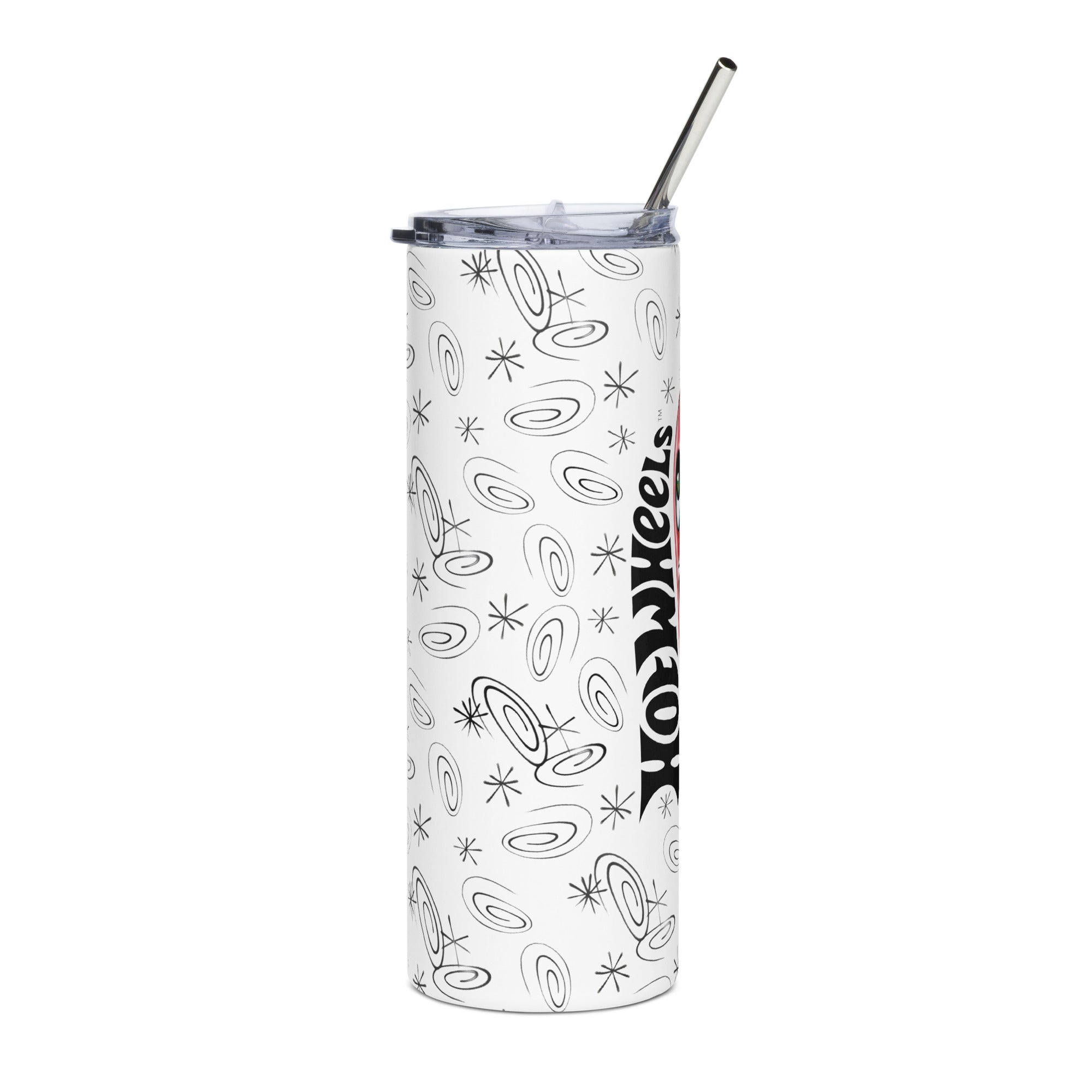 Hot Wheels x Kenny Scharf White Tumbler - Image 7
