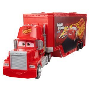 Disney And Pixar Cars Transforming Mack Playset. 2-In-1 Toy Truck & Tune-Up Station With Launcher. Lift & More. Movie-Inspired Graphics. Gift For Kids Ages 4 Years Old & Up