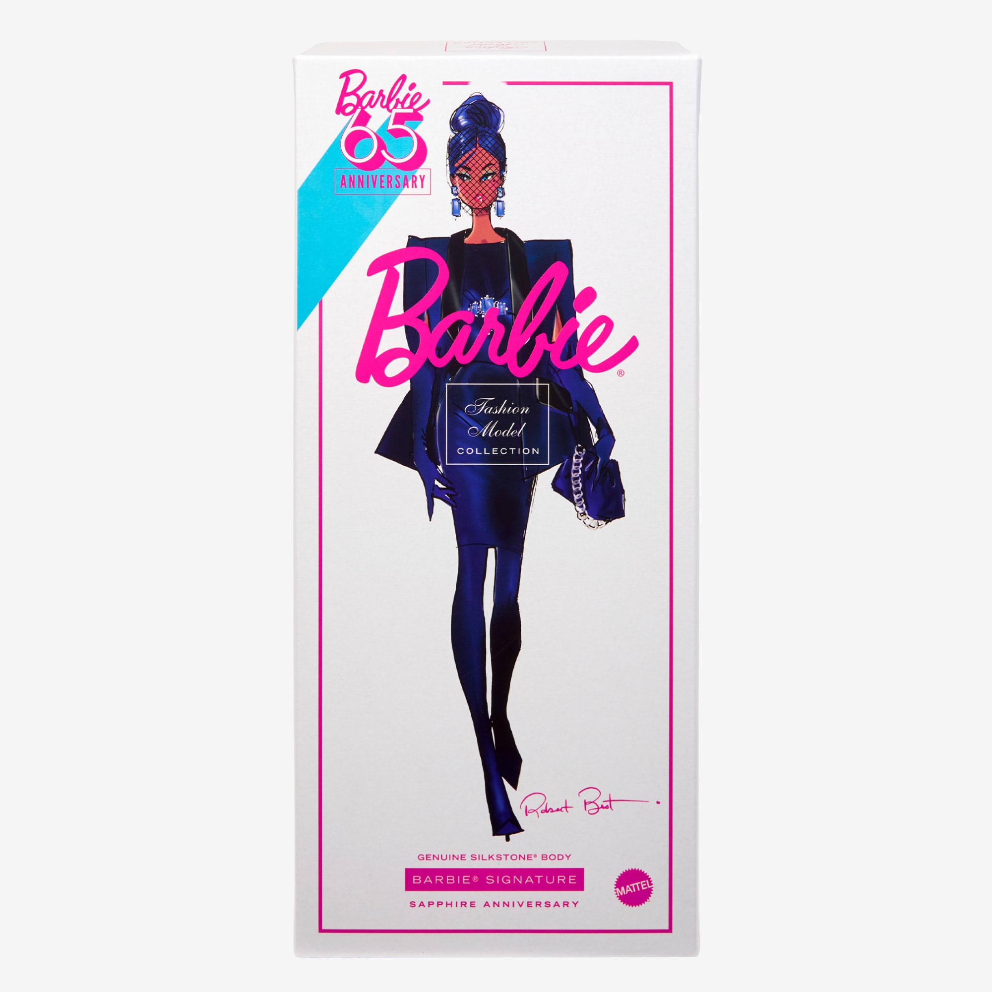 Sapphire Anniversary Barbie Fashion Model Collection Doll - Image 10