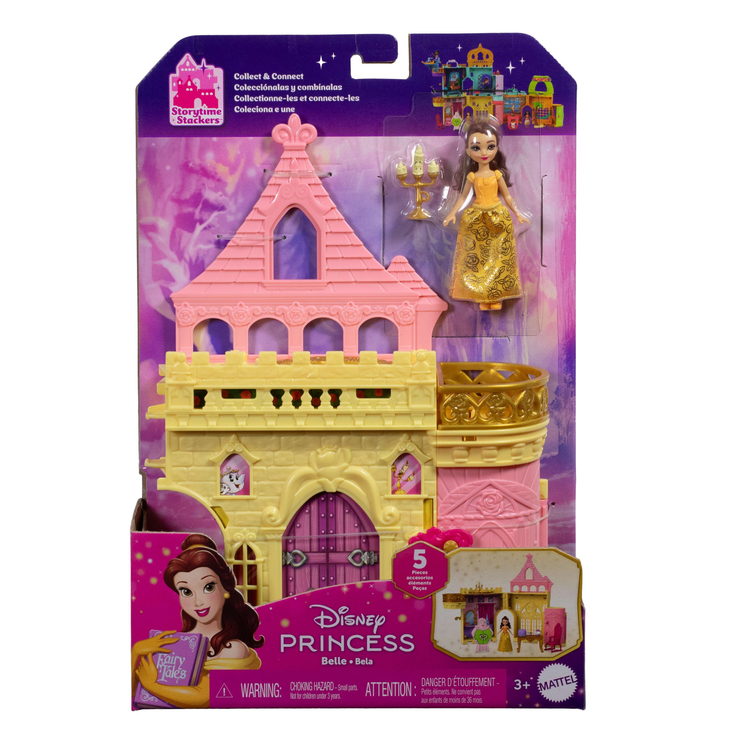 Disney Princess Toys. Belle's Stacking Castle. Gifts For Kids - Image 6