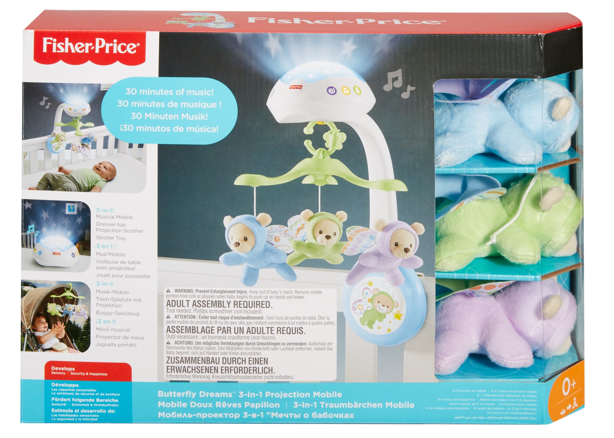 Fisher-Price Butterfly Dreams 3-in-1 Projection Mobile - Image 3