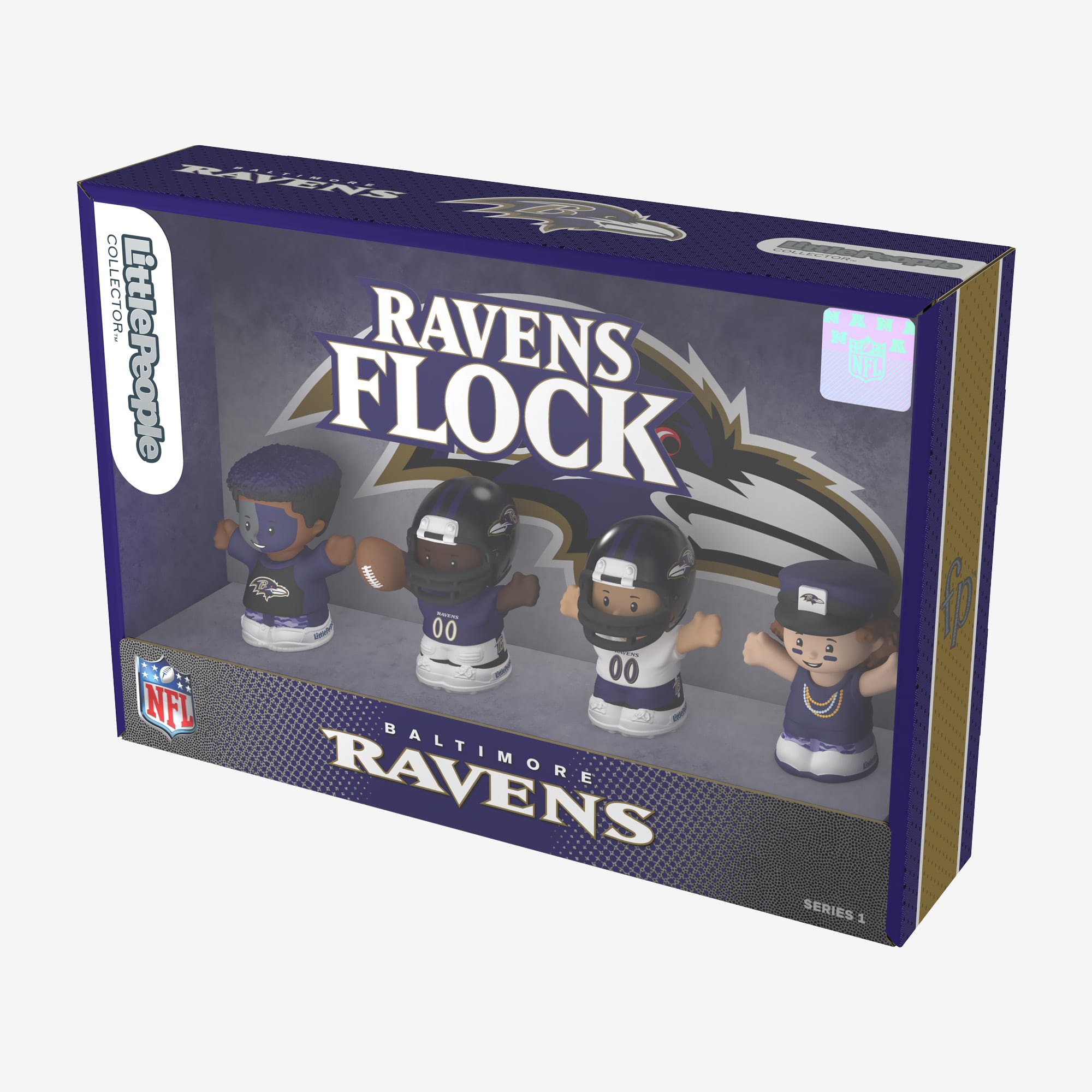 Little People Collector x NFL Baltimore Ravens Set - Image 11
