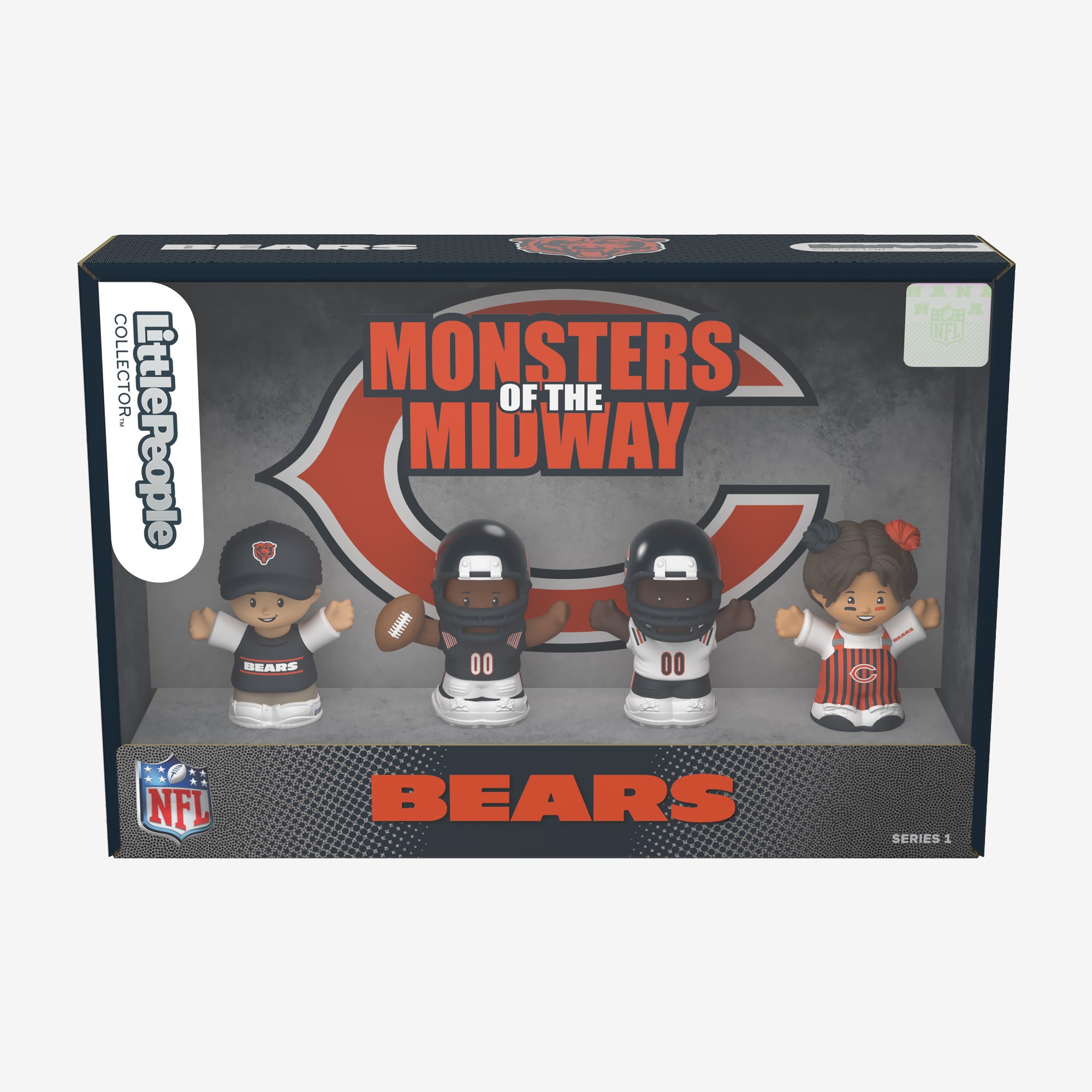 Little People Collector x NFL Chicago Bears Set - Image 10