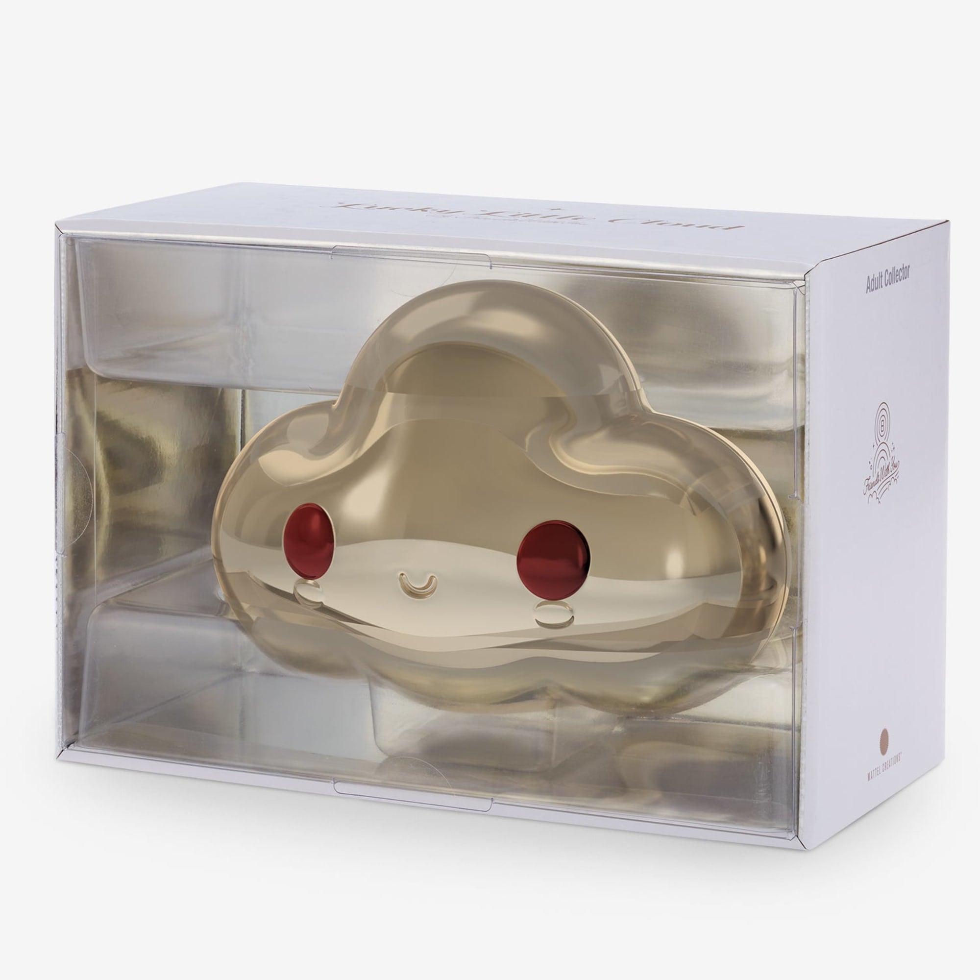 FriendsWithYou Lucky Little Cloud Magic 8 Ball Gold Amulet - Image 9