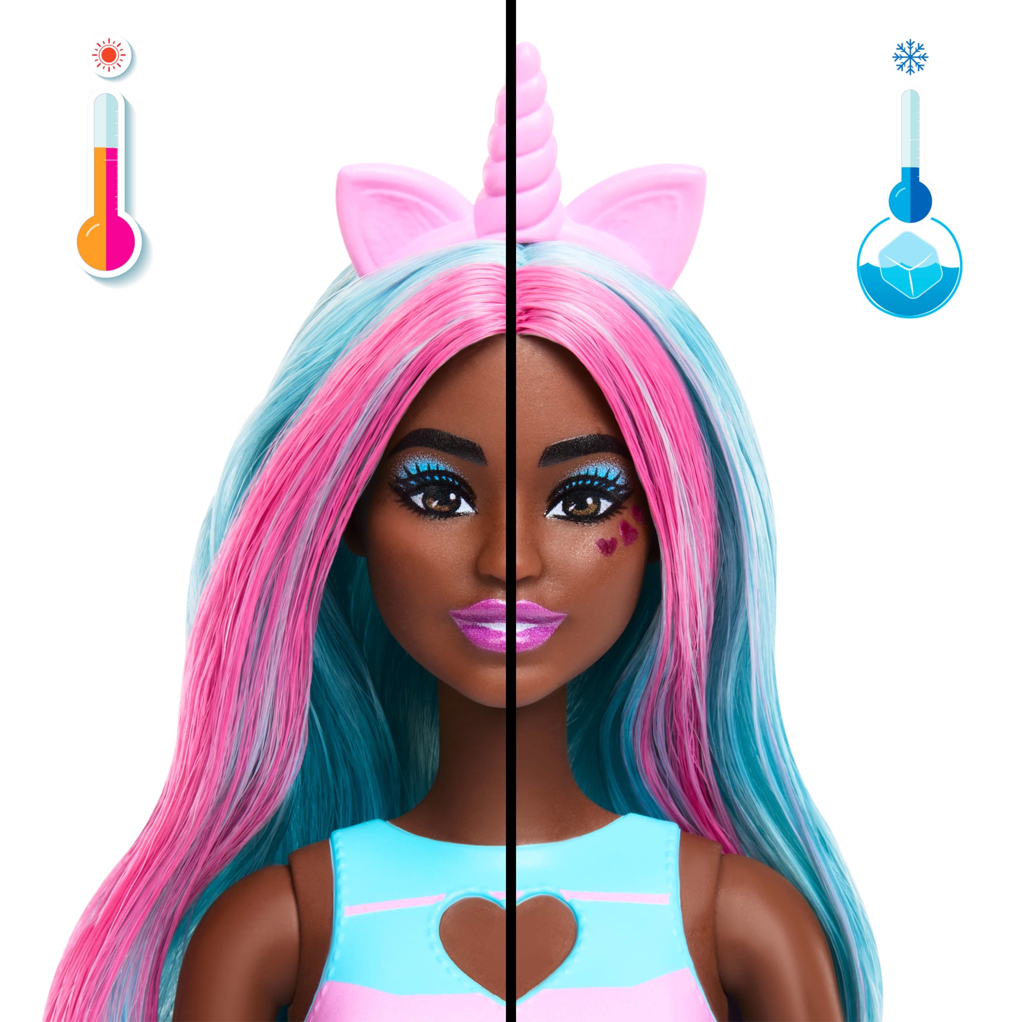 Barbie Pop Reveal Boneca Série de Animaizinhos Unicórnio - Image 5