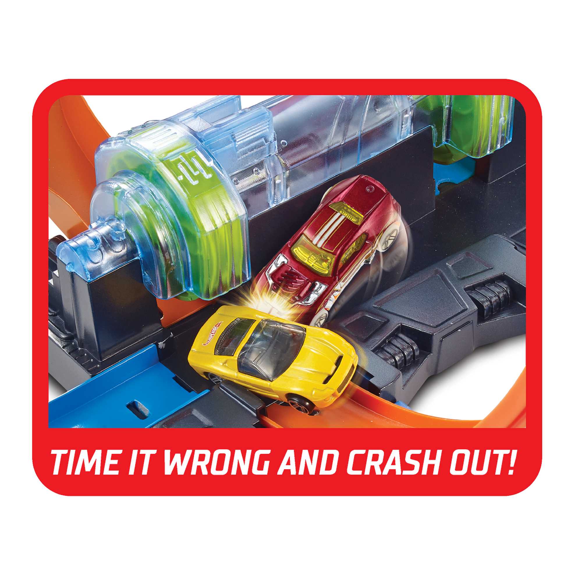 Hot Wheels Corkscrew Crash Track Set - Image 5