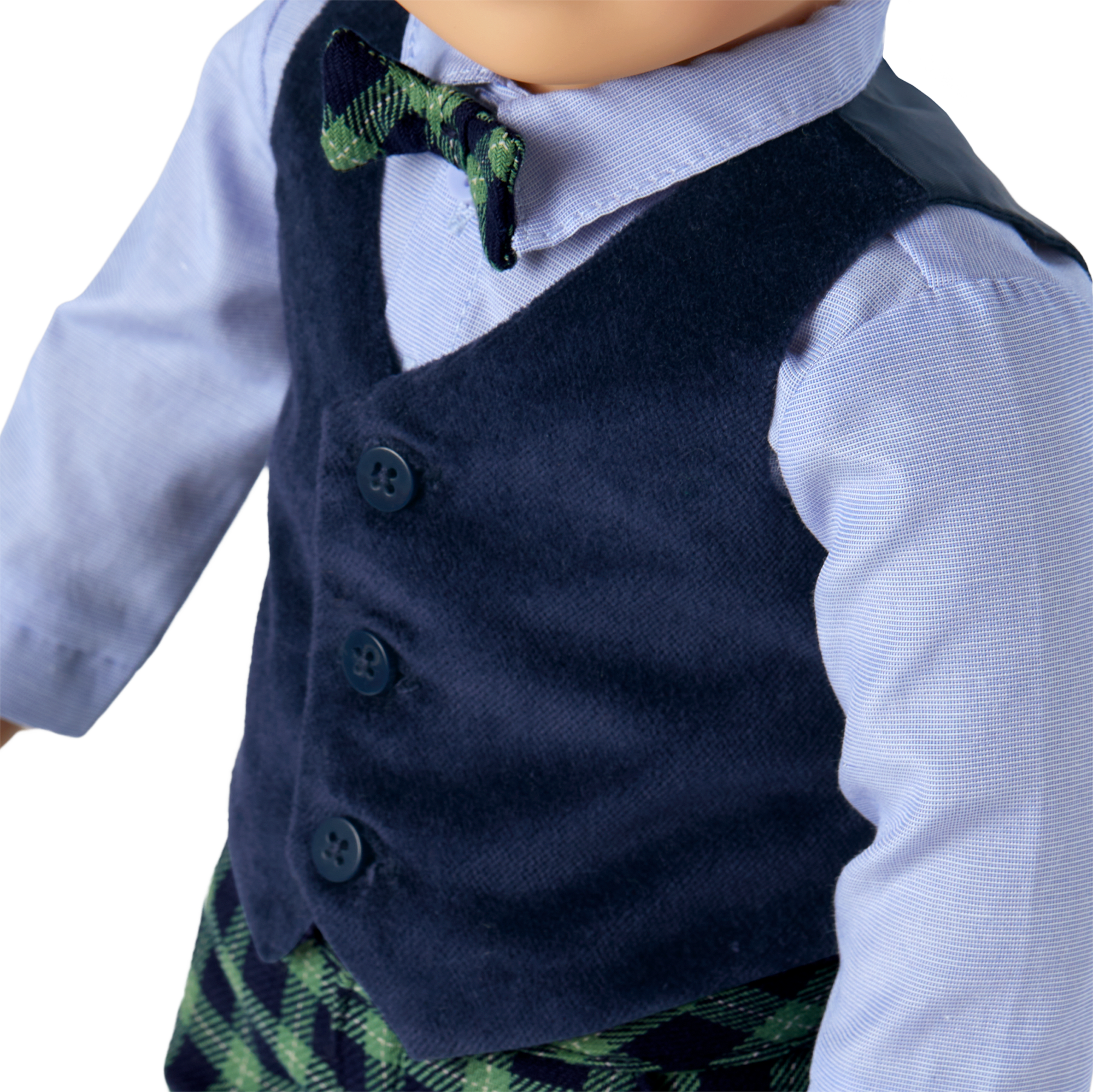 American Girl® x Janie and Jack Tartan Plaid Outfit for 18-inch Dolls - Image 4