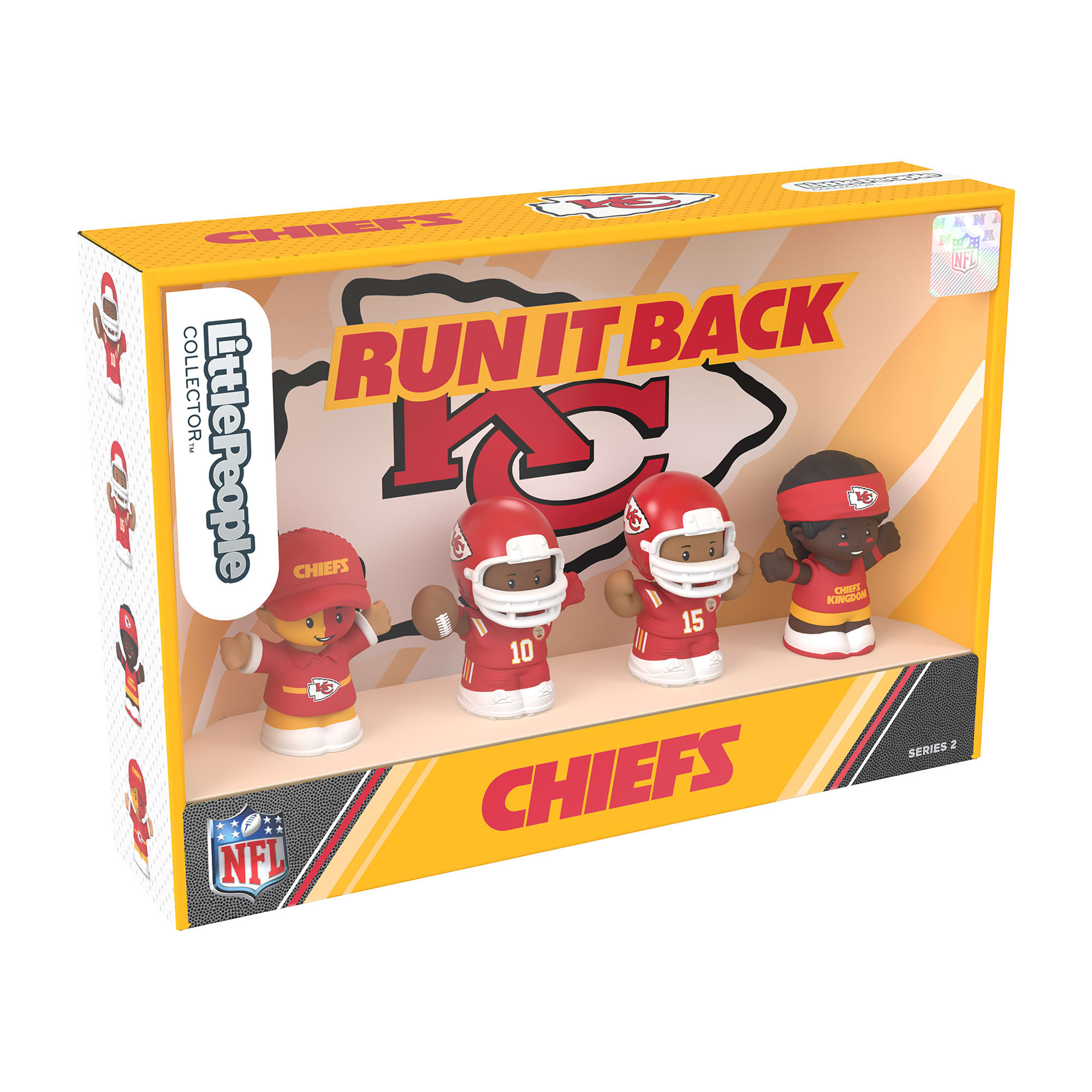 Little People Collector Kansas City Chiefs Alternate Jersey Figure Set - Image 7