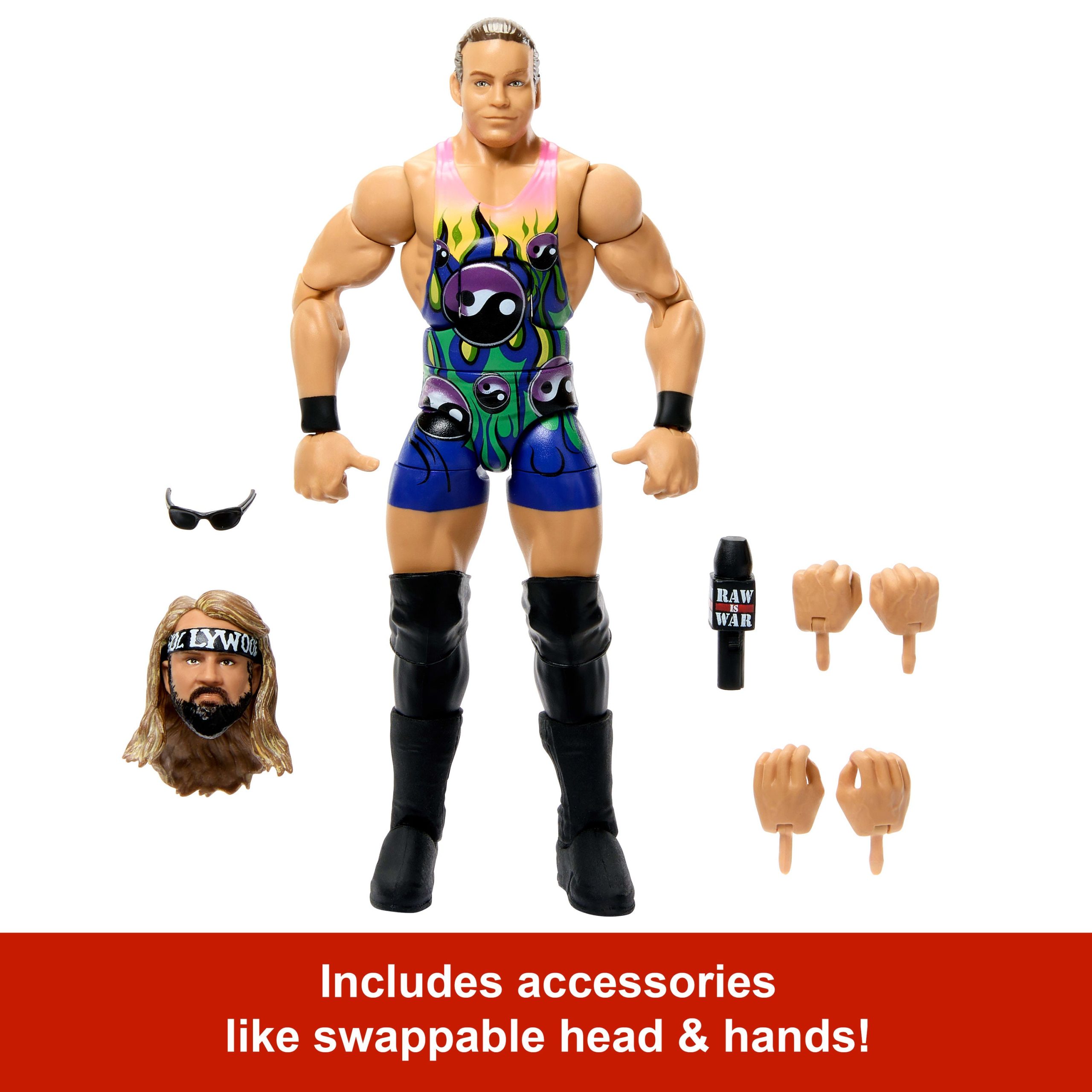 WWE Monday Night War Elite Collection Action Figure & Accessories Set. 6-Inch - Image 3