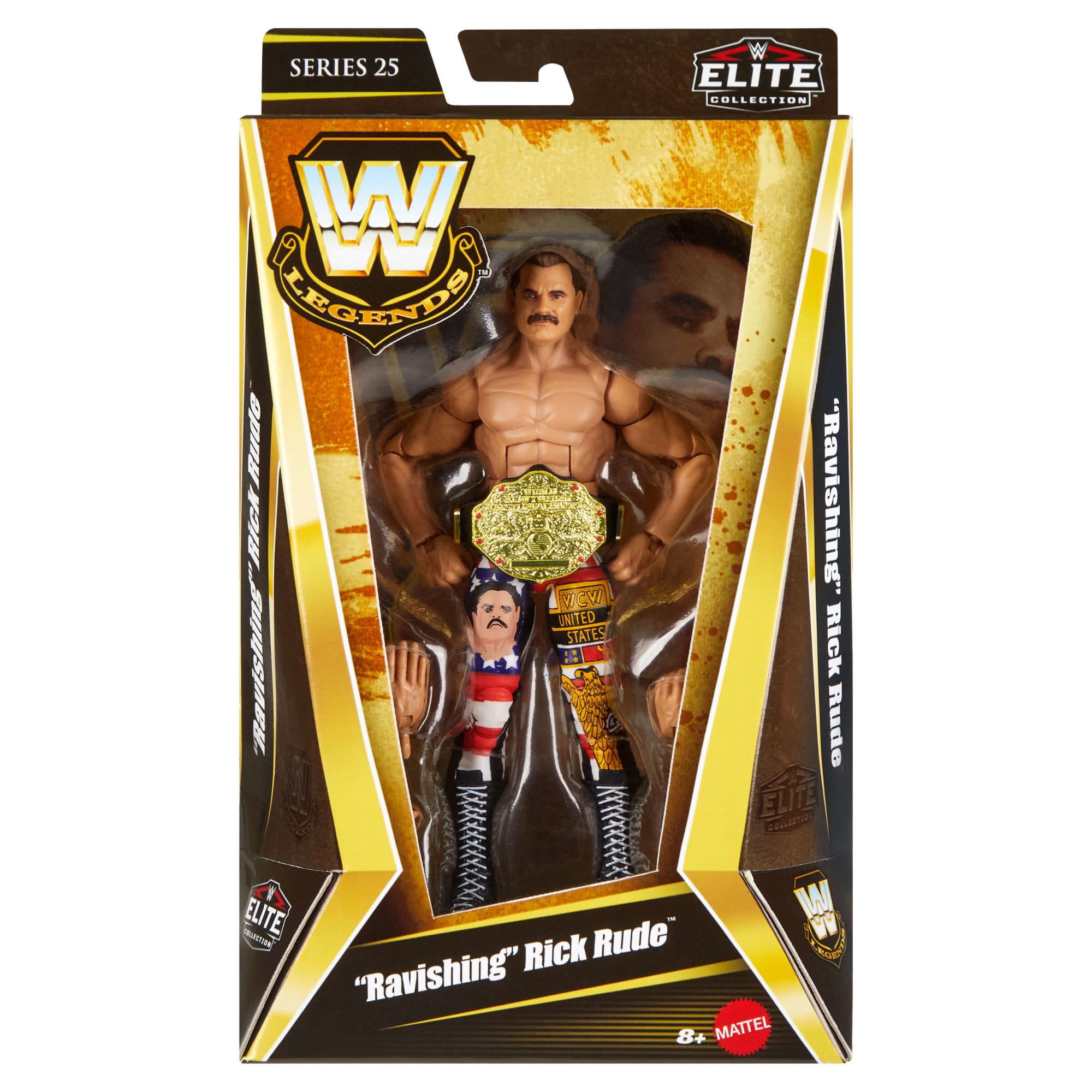 WWE Elite Legends Ravishing Rick Rude Action Figure - Image 6