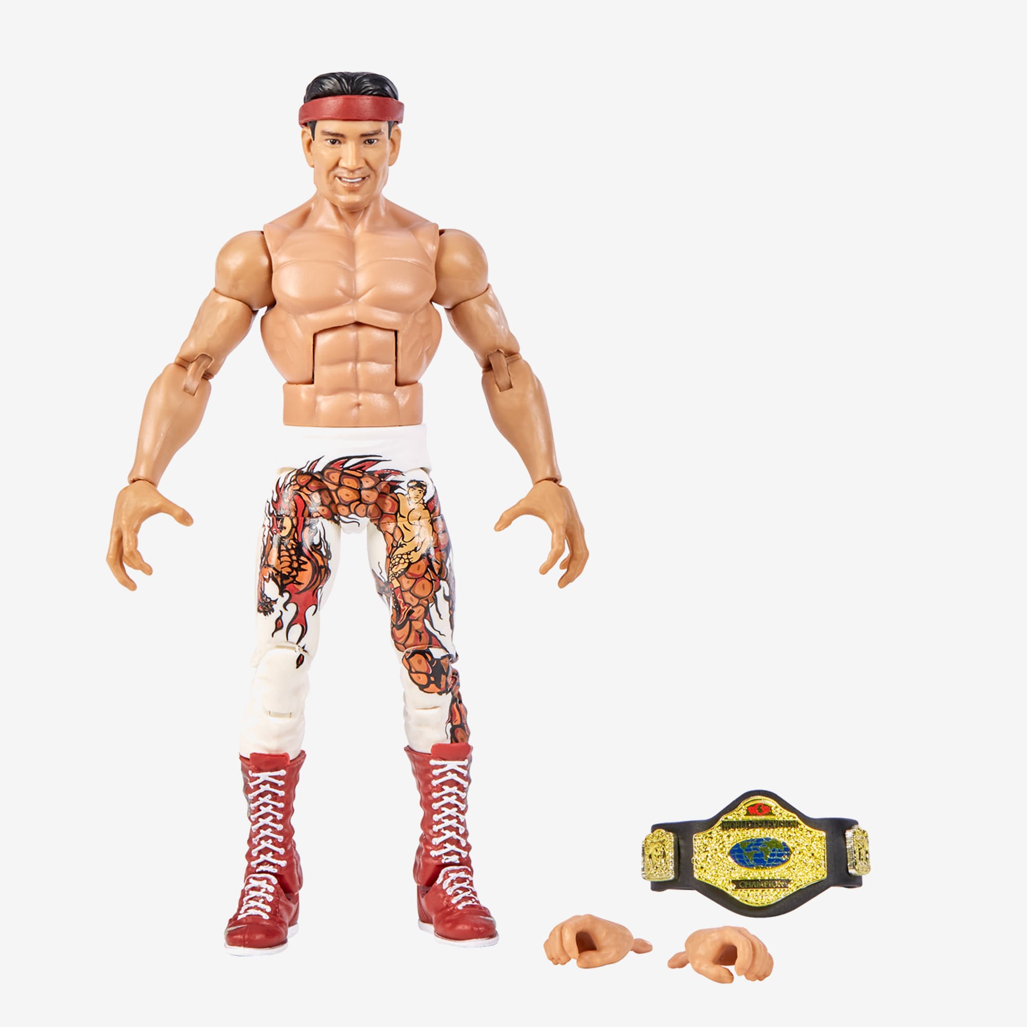WWE Ricky The Dragon Steamboat Elite Collection Action Figure - Image 2
