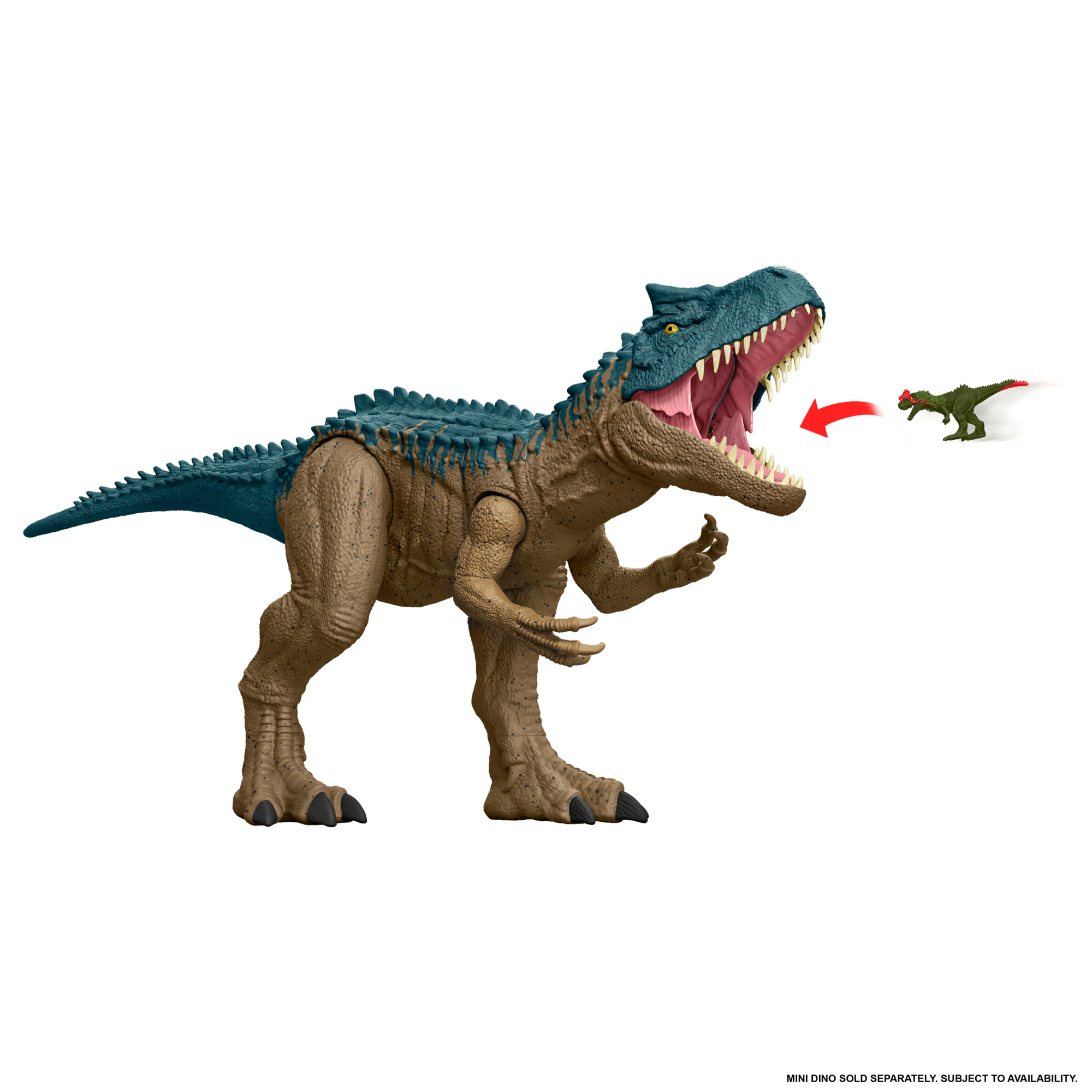 Jurassic World Super Colossal Allosaurus Dinosaur Action Figure - Image 4