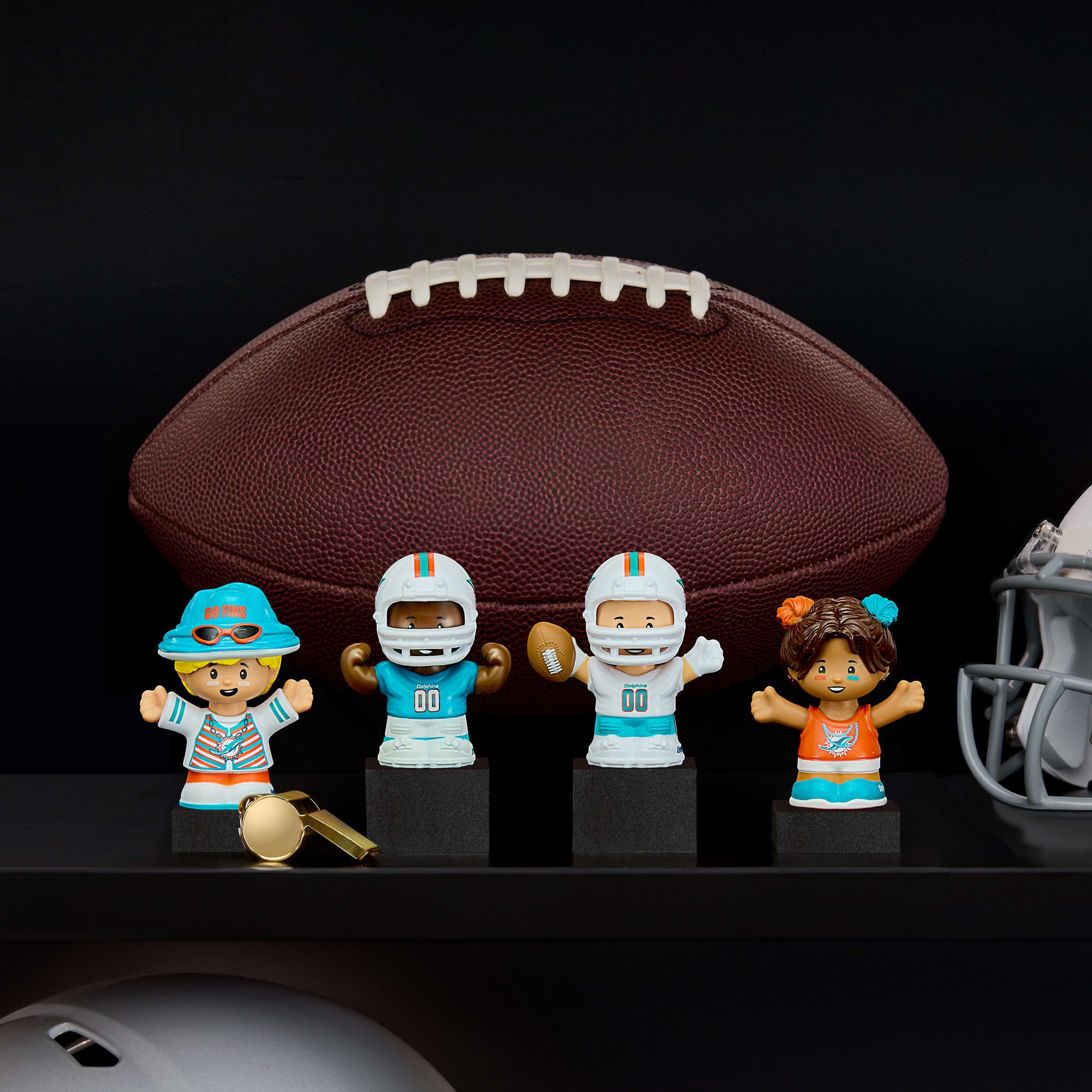 Little People Collector x NFL Miami Dolphins Set - Image 2