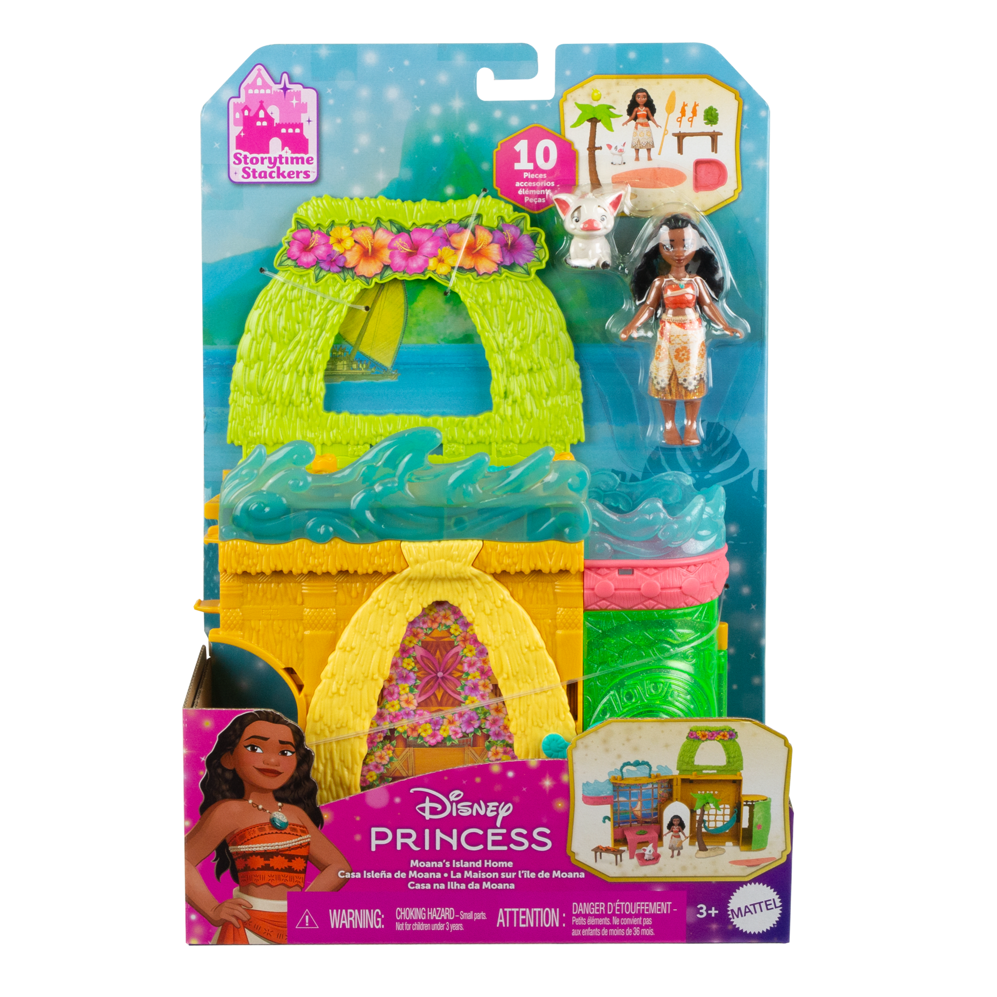 Princesses Disney Storytime Stackers Moana. Maison. 1Ami. 9Acc. - Image 6
